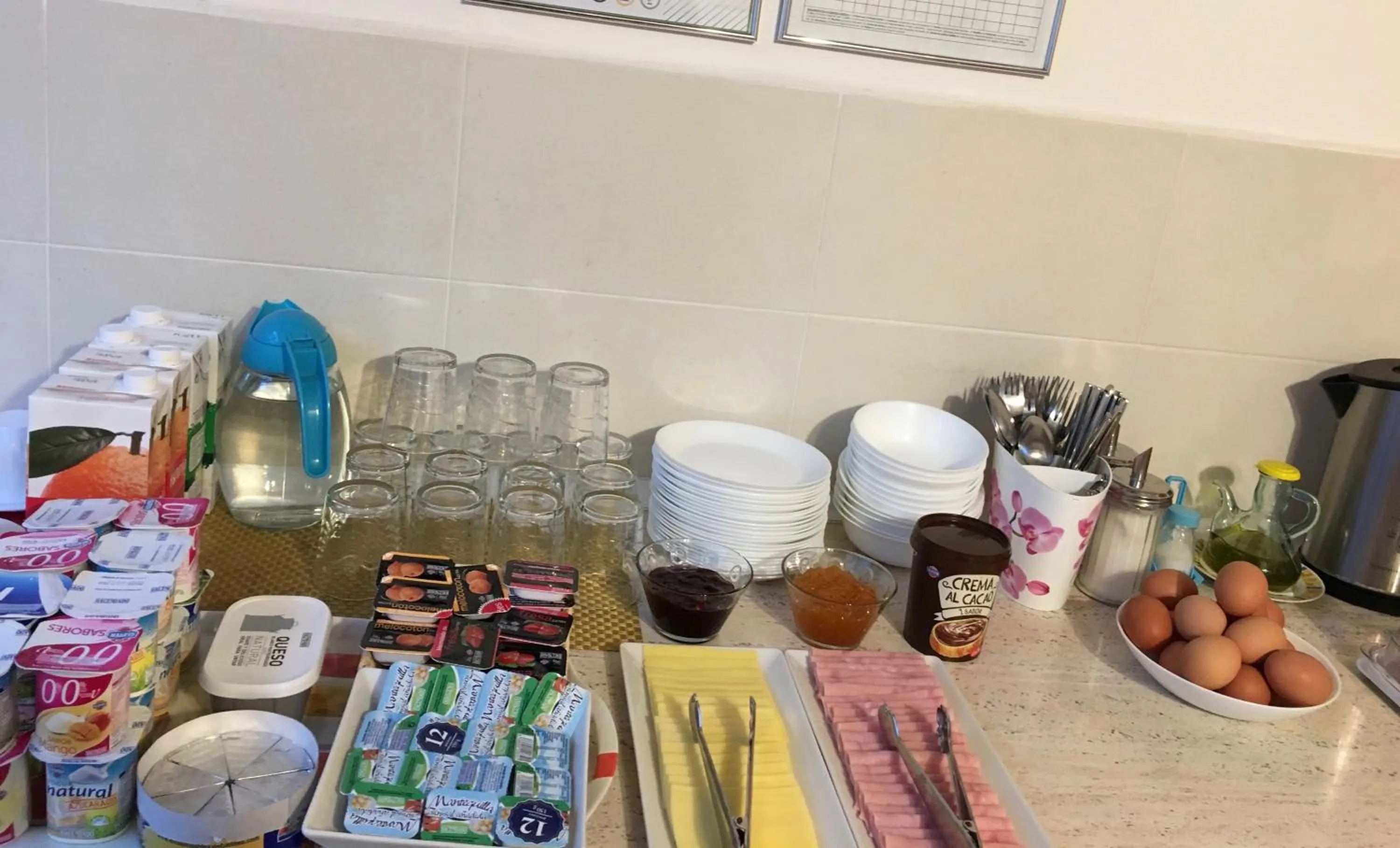 Breakfast in Hostal Azahara