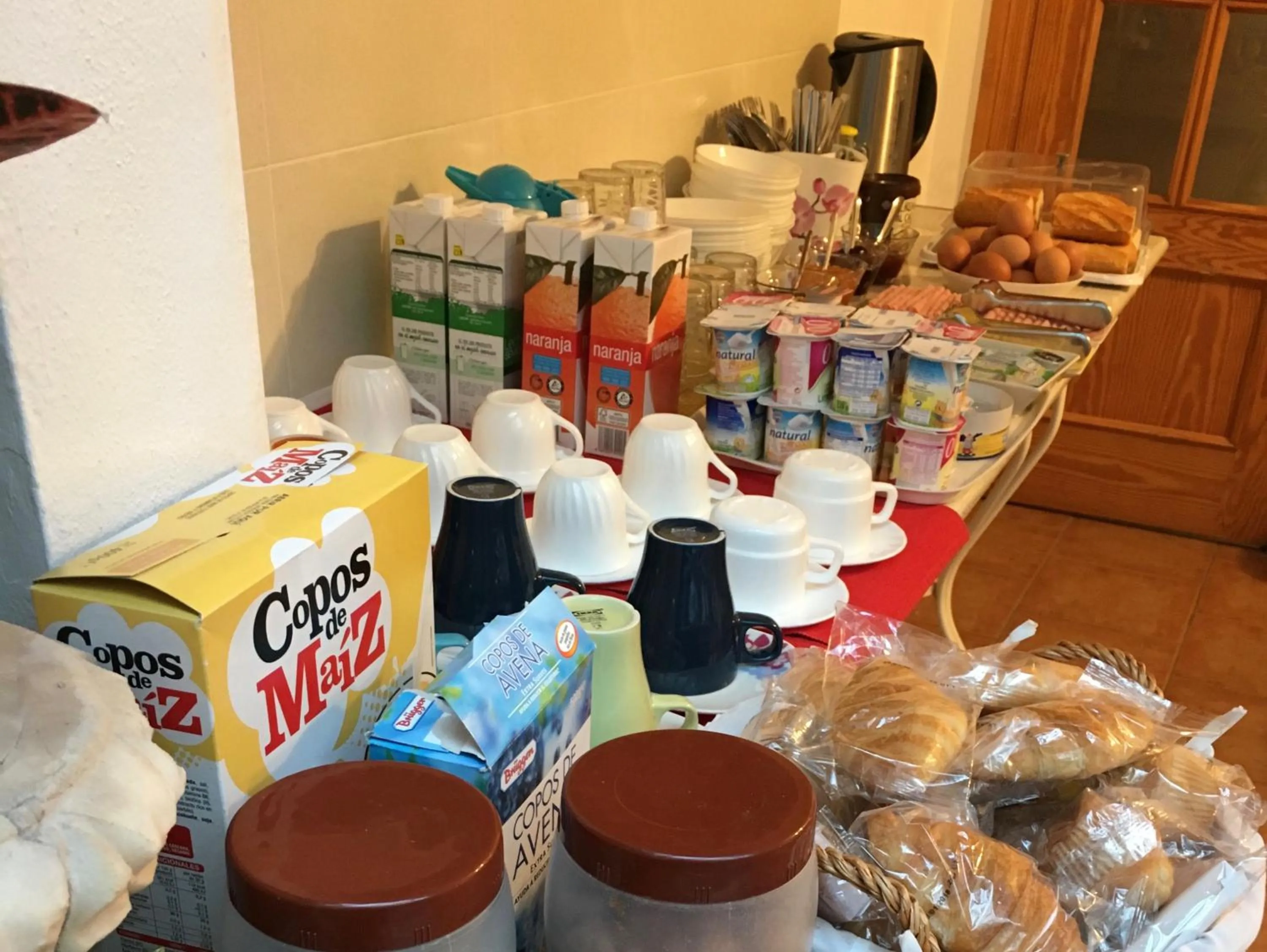 Breakfast in Hostal Azahara