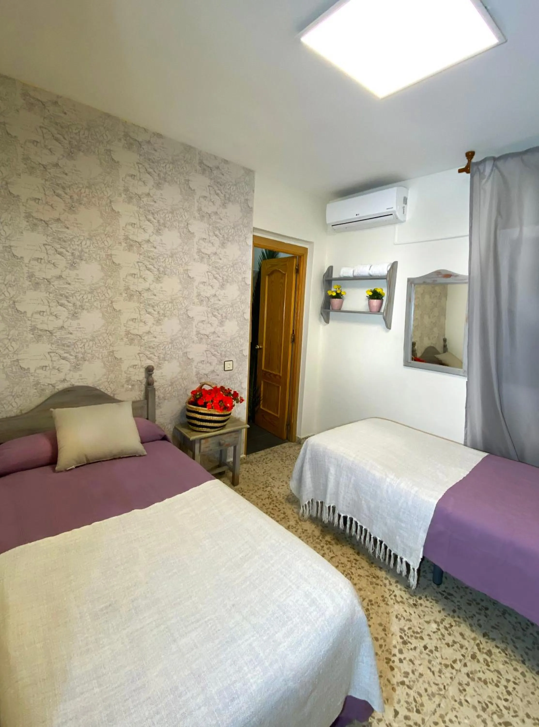 Bed in Hostal Azahara