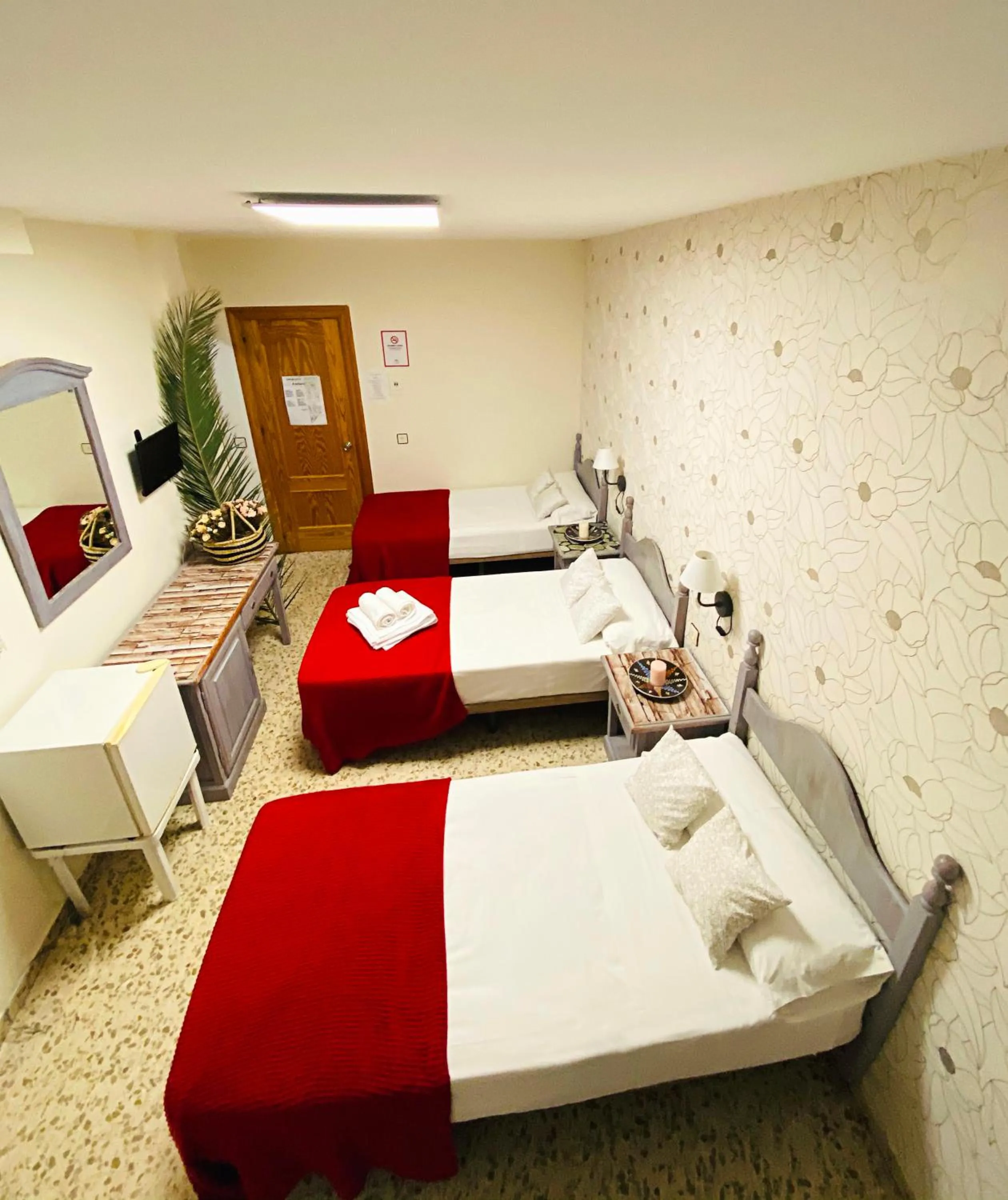 Bed in Hostal Azahara