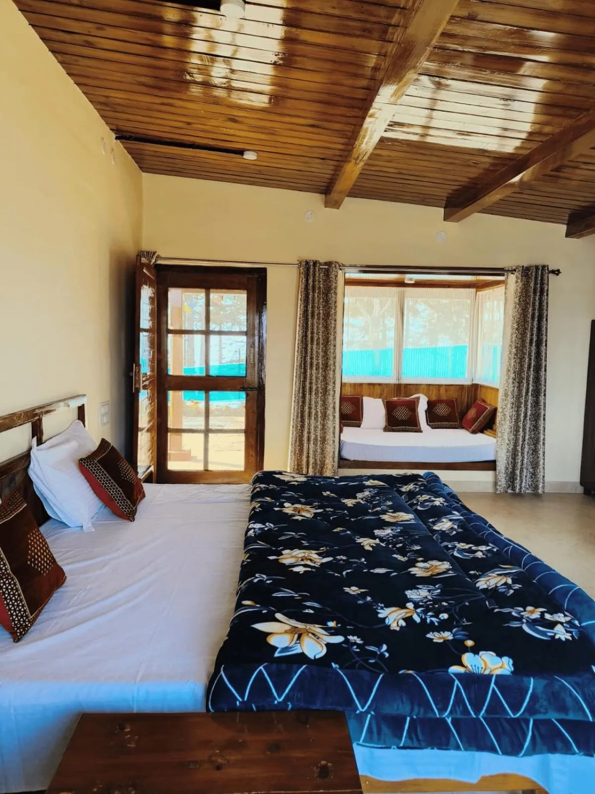 Bed in Pinaceae Resort