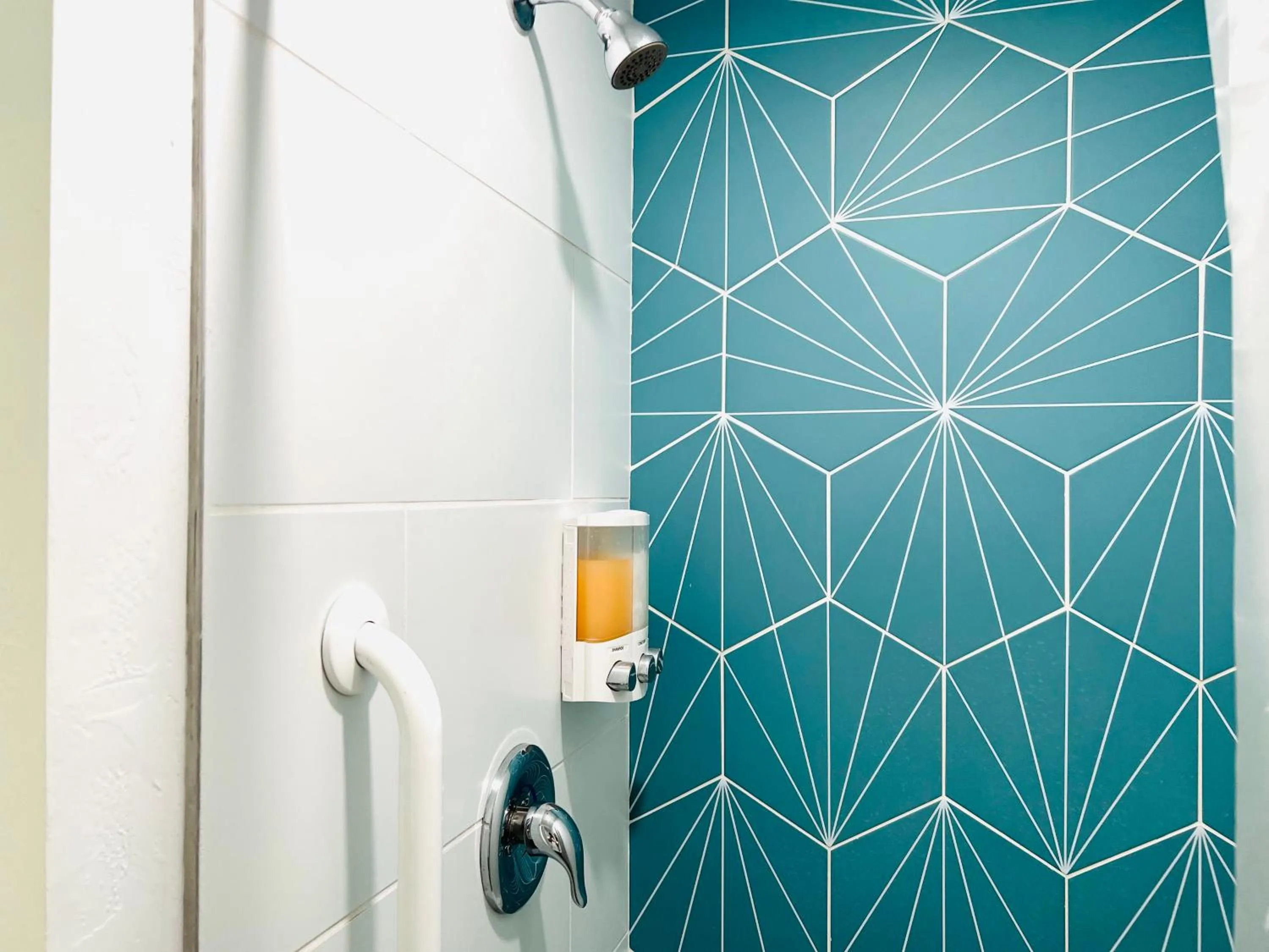 Shower in Somerset Hotel