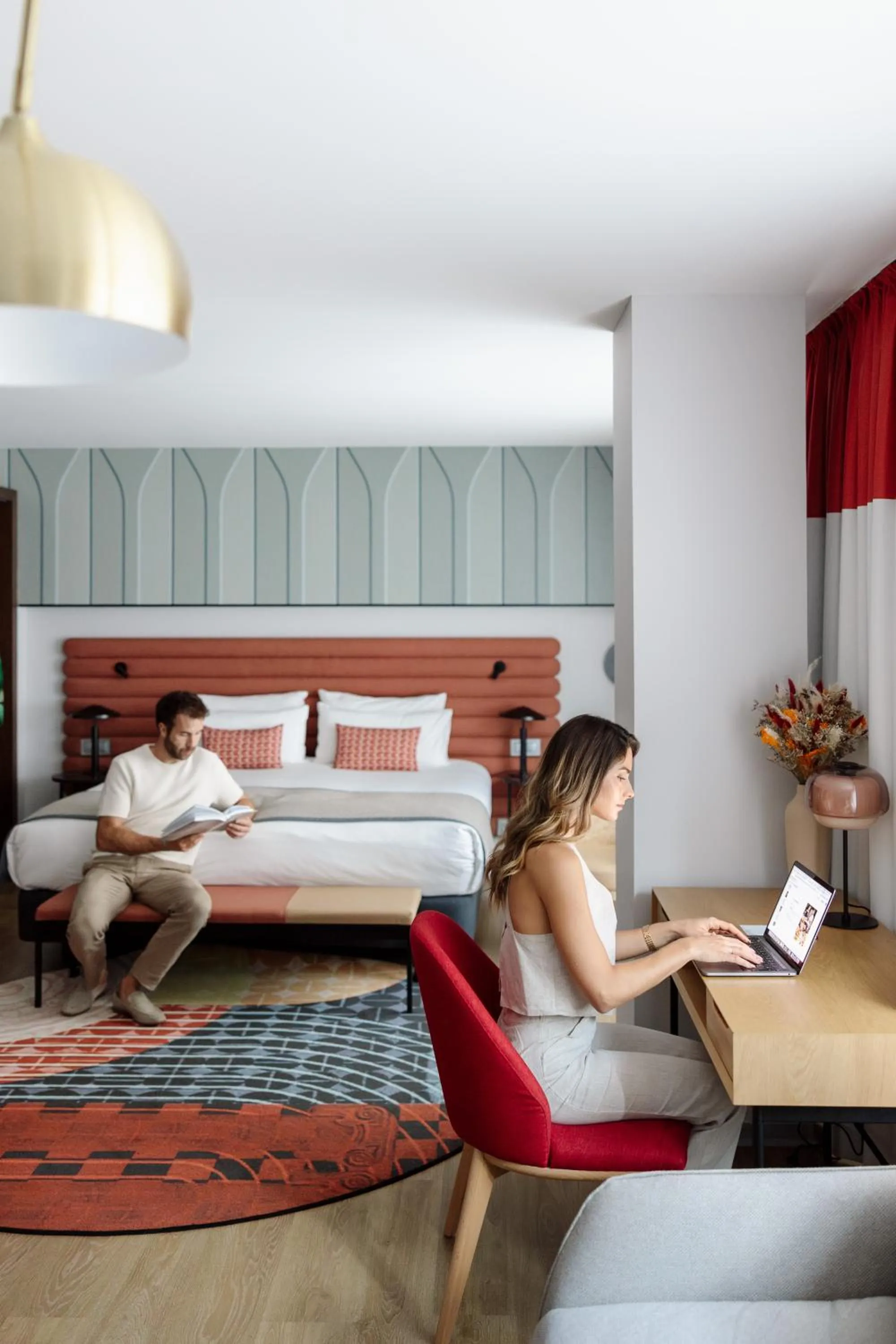 Bed in Hotel Indigo Barcelona Plaza Espana by IHG