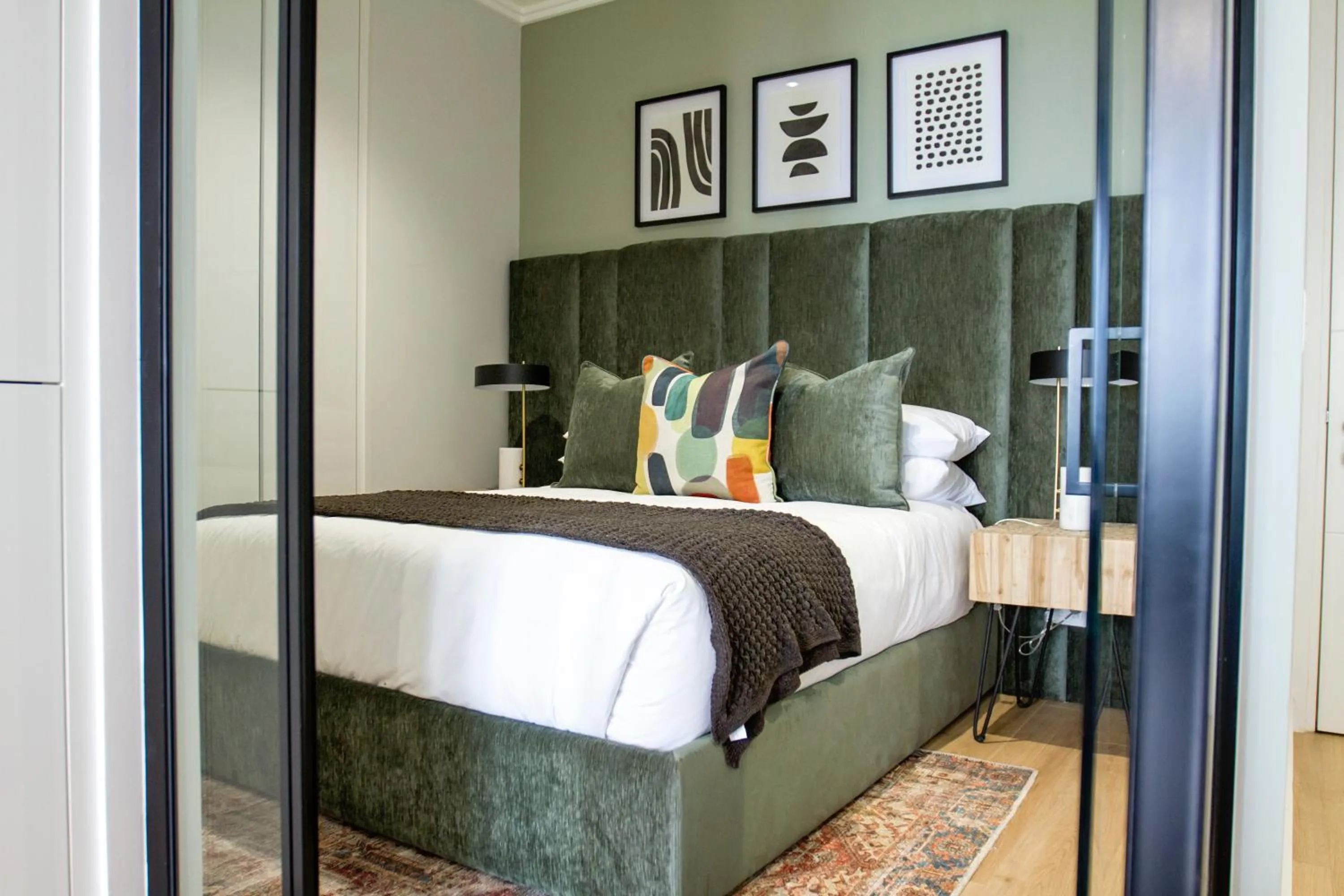 Bed in Executive Apartment at Ellipse Waterfall