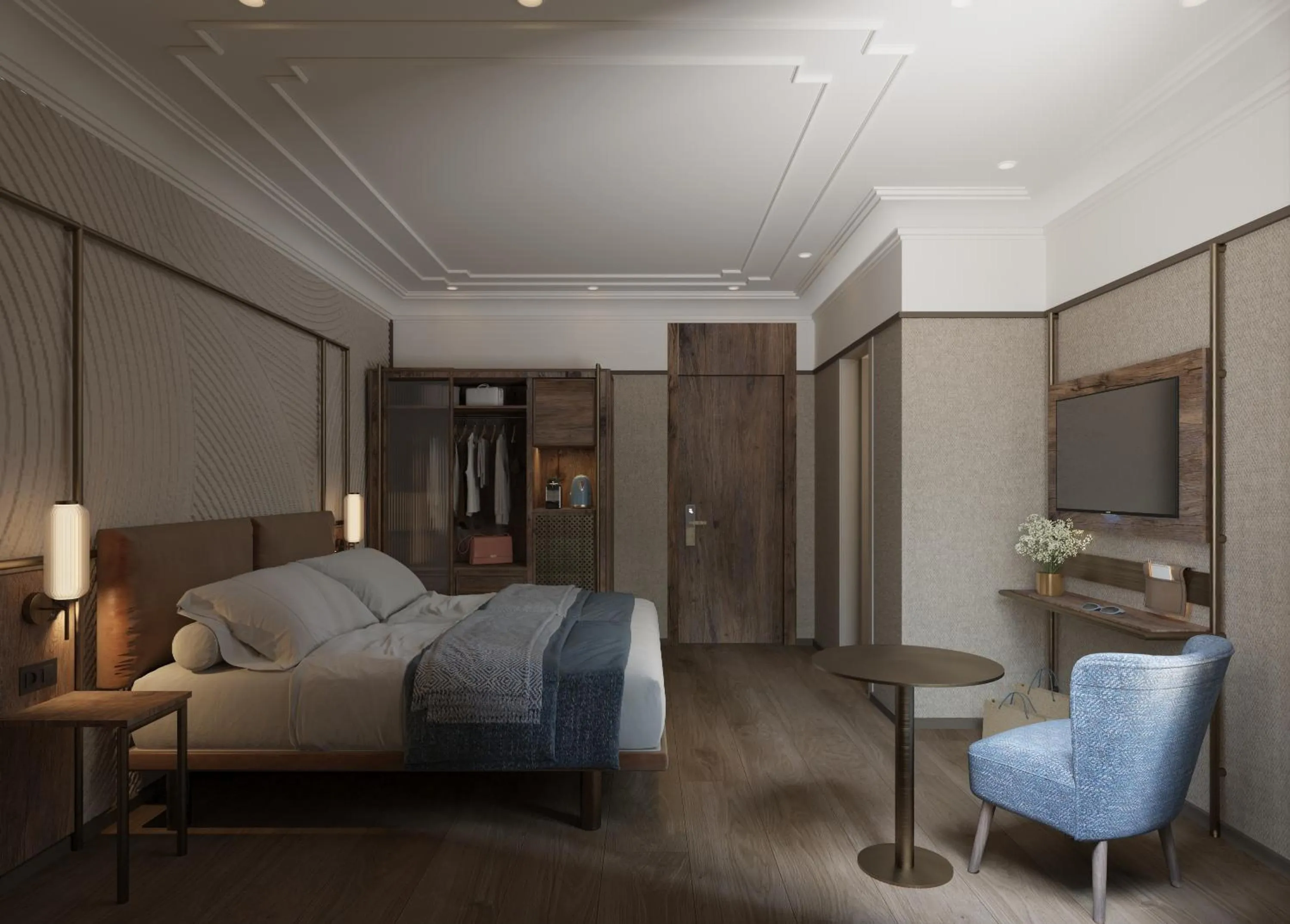 Bedroom in Hotel Medinaceli