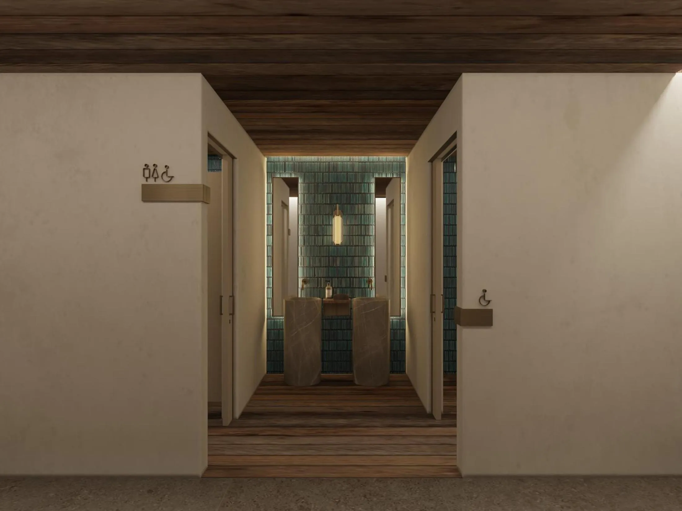 Public Bath in Hotel Medinaceli