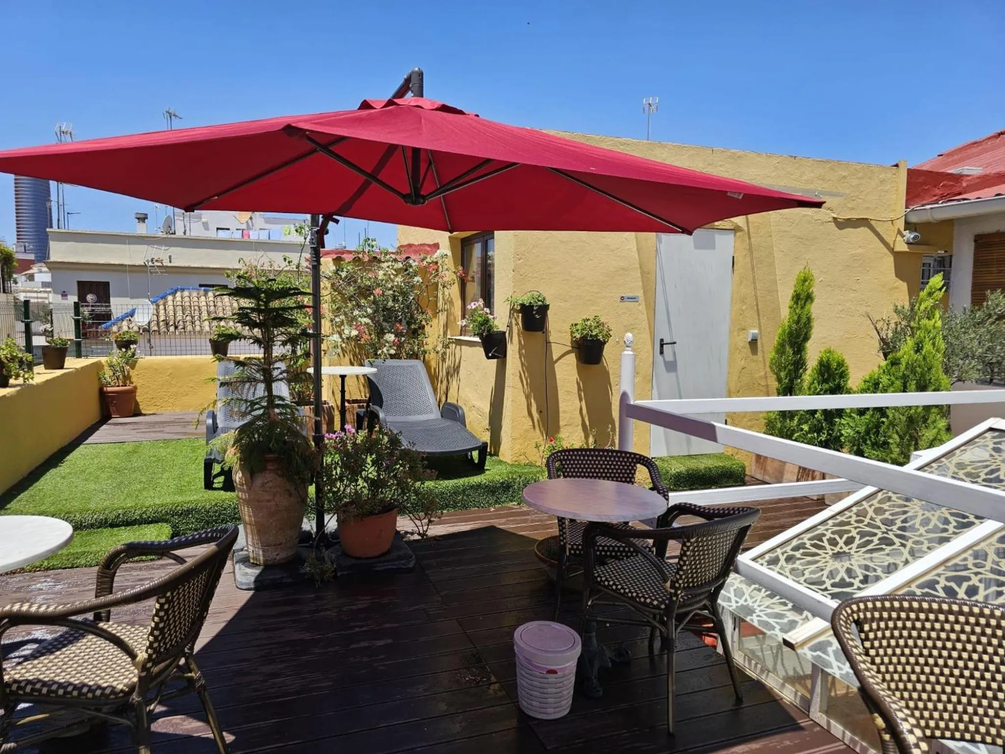 Solarium in Zaida Boutique Hotel