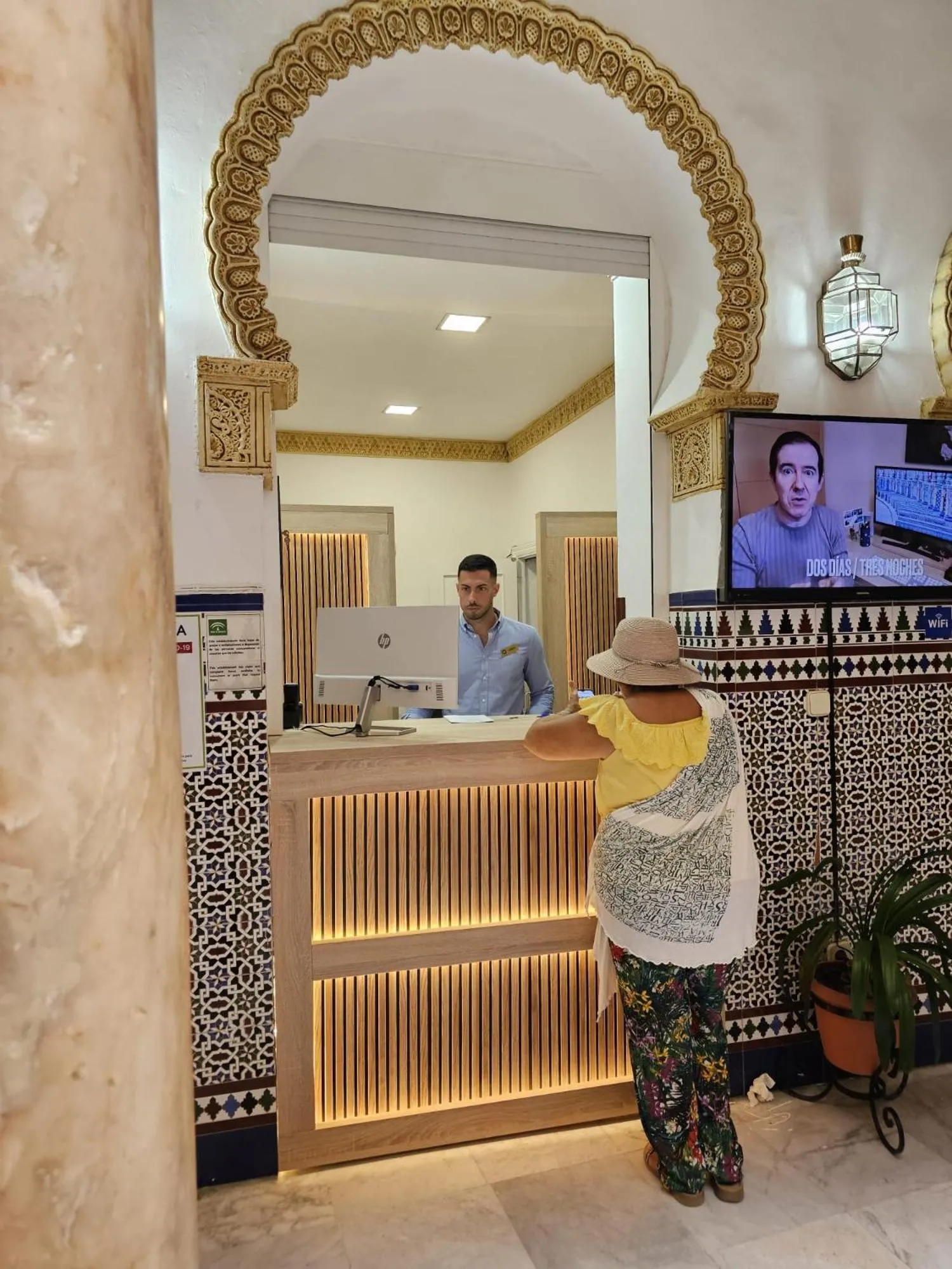Lobby or reception in Zaida Boutique Hotel