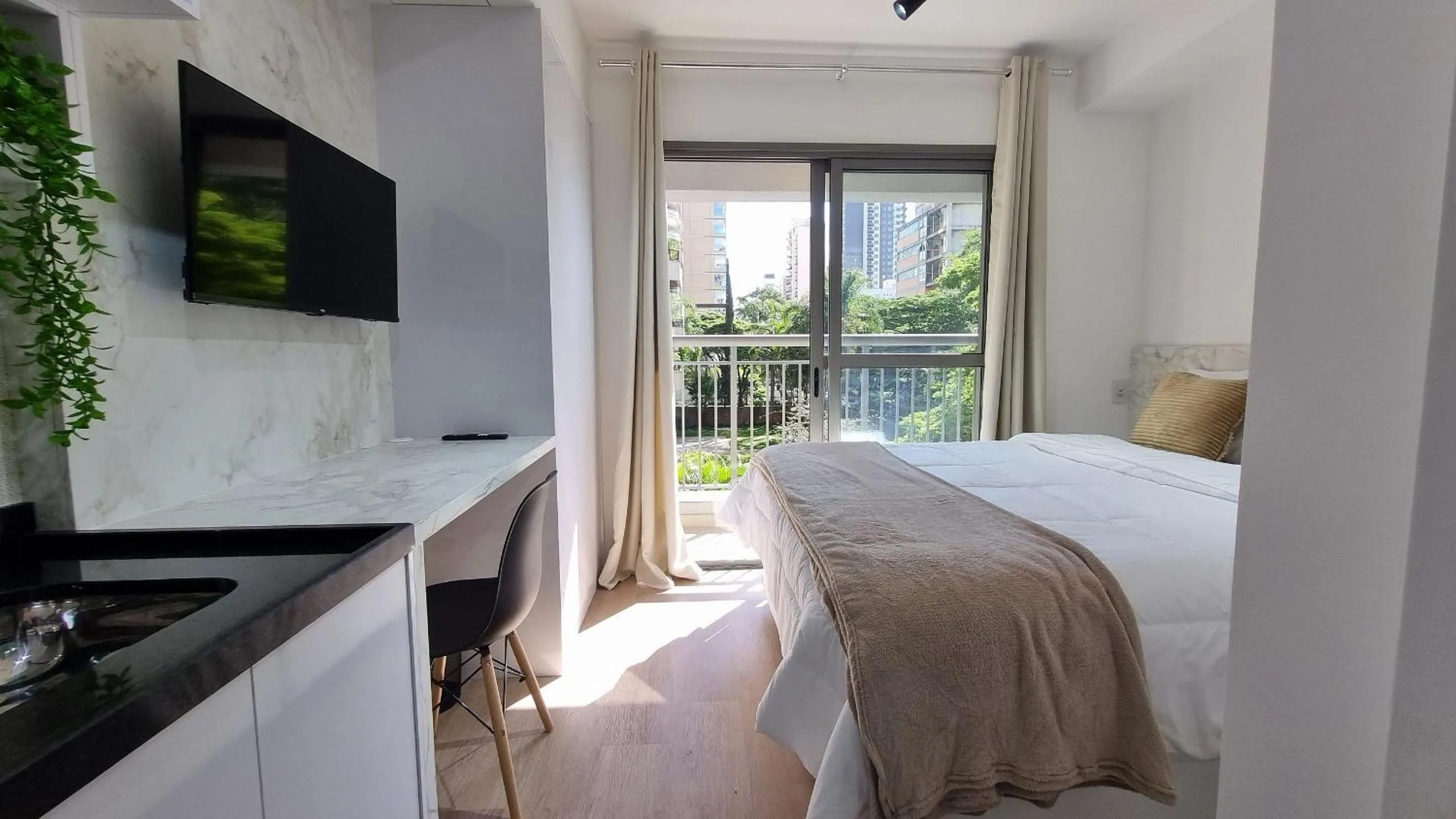 Bed in Canal do Anfitrião | Studios Jauperi