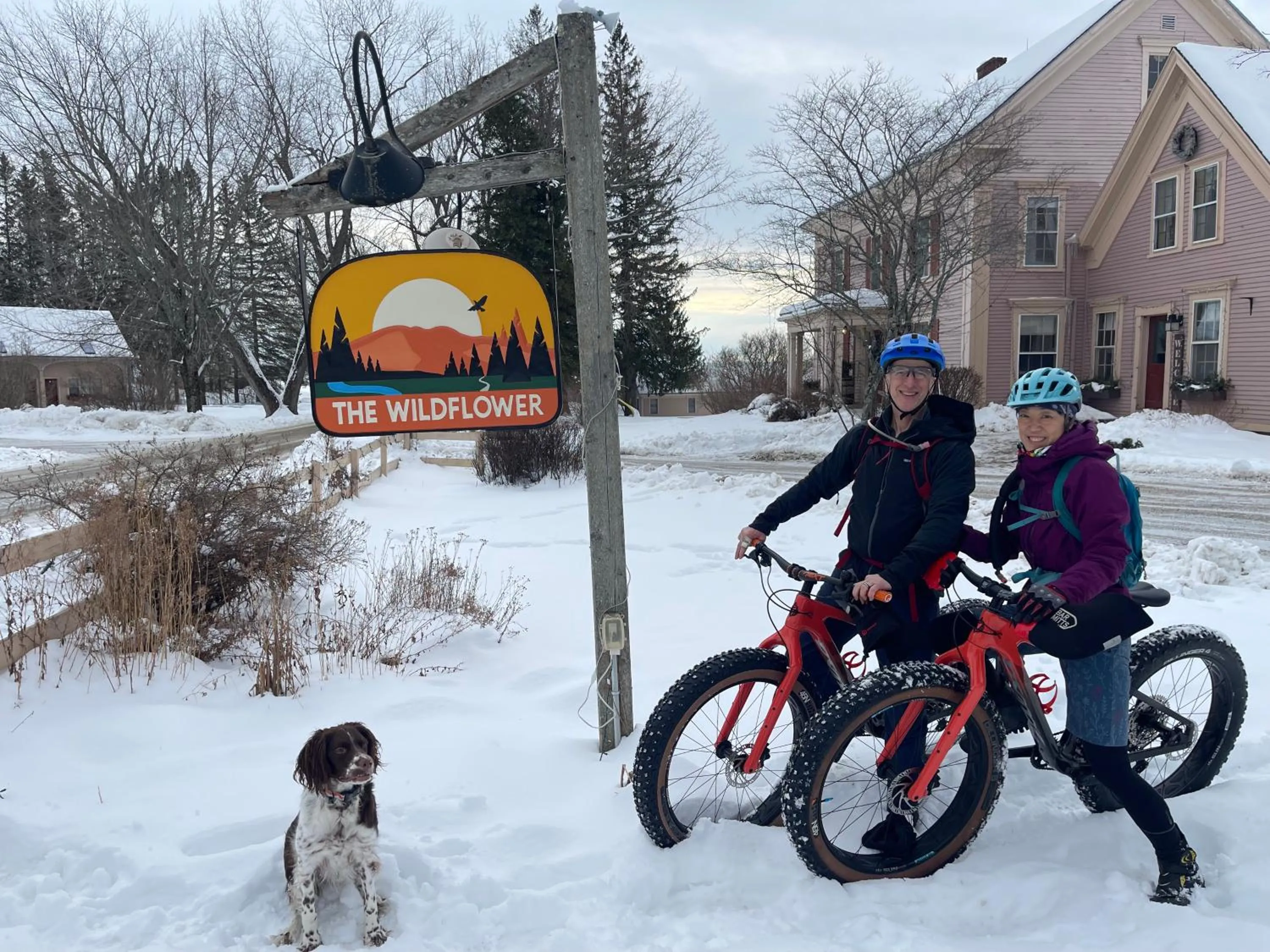 Cycling in The Wildflower Inn