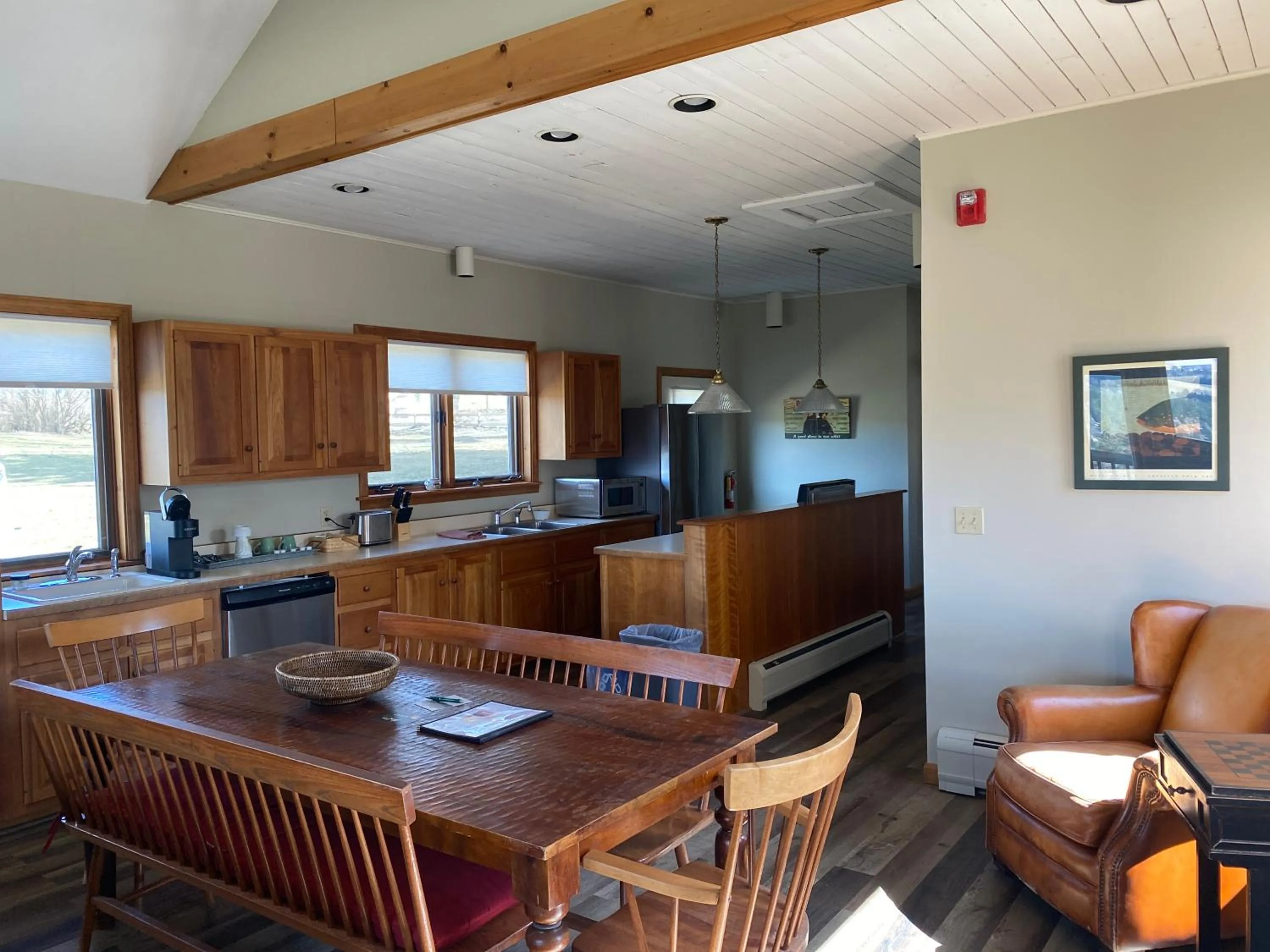 kitchen in The Wildflower Inn