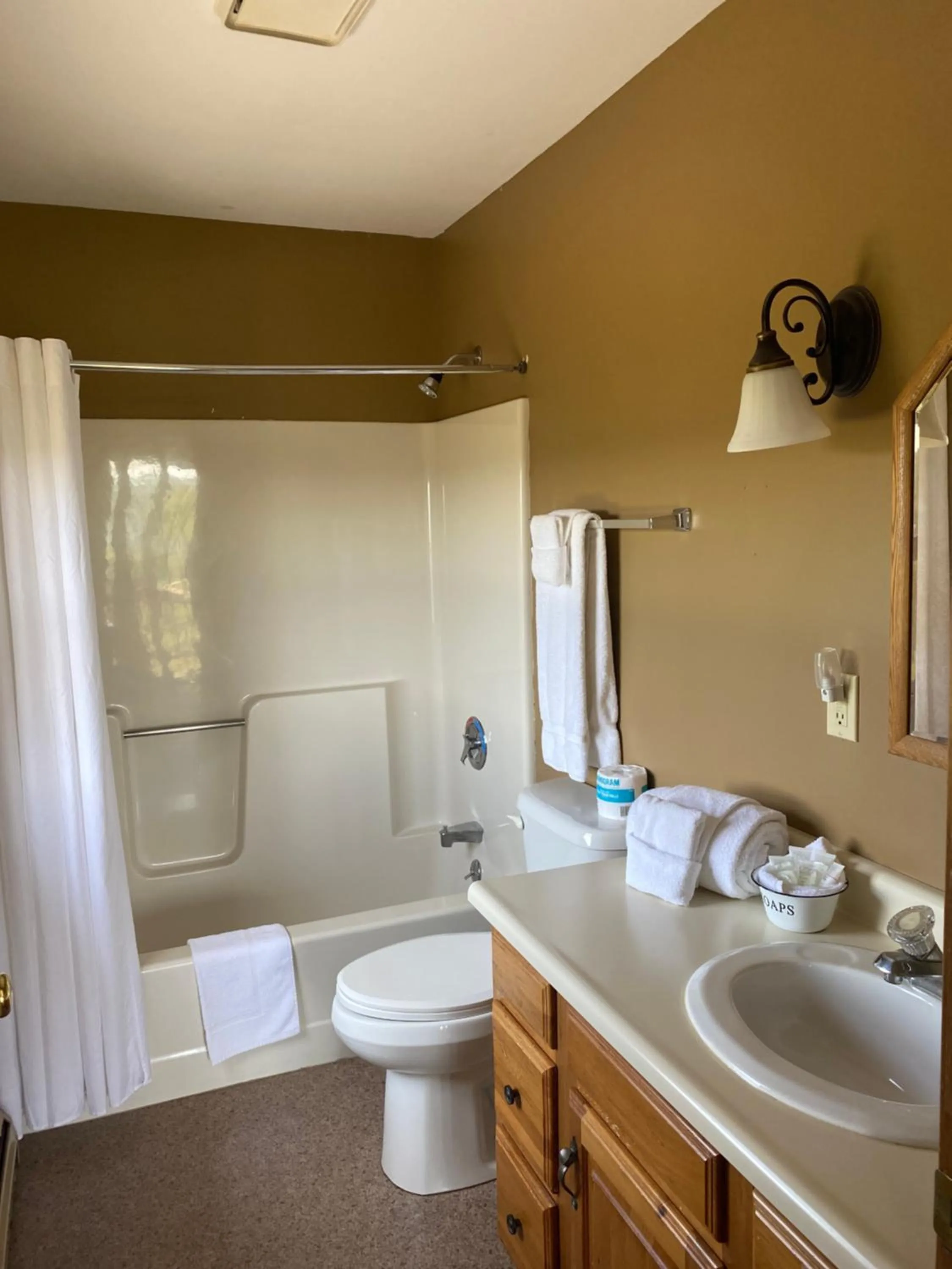 Bathroom in The Wildflower Inn