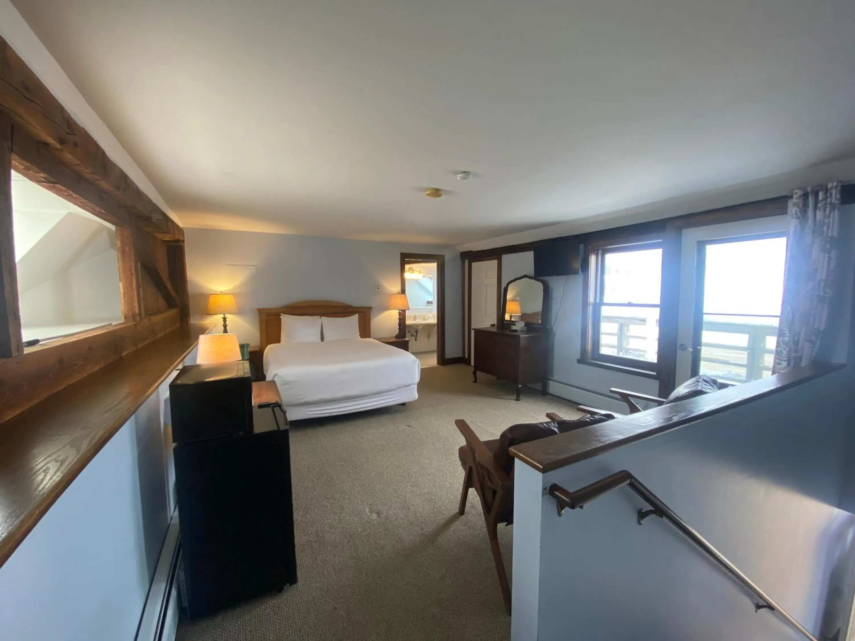 Bed in The Wildflower Inn