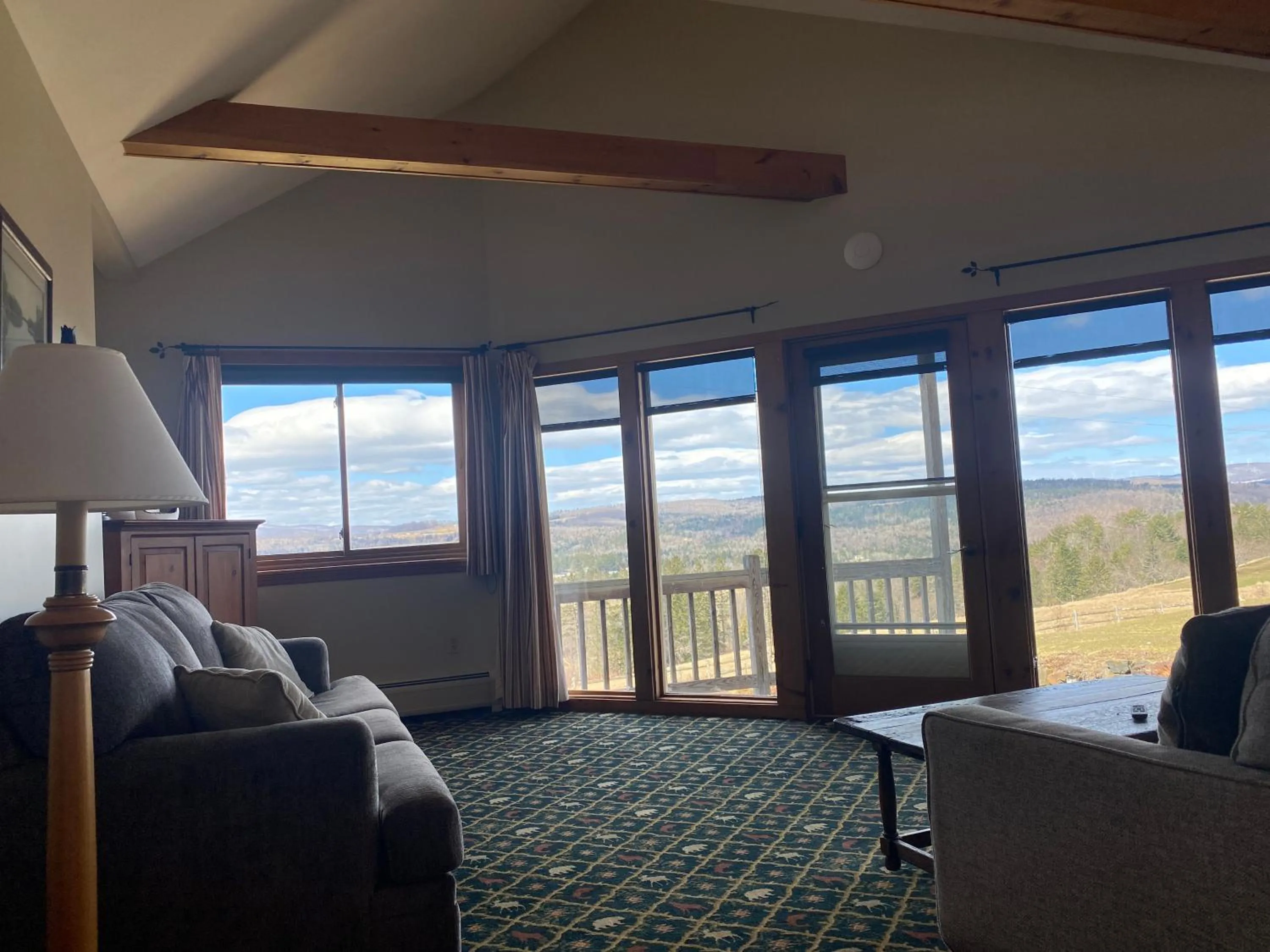 Living room in The Wildflower Inn