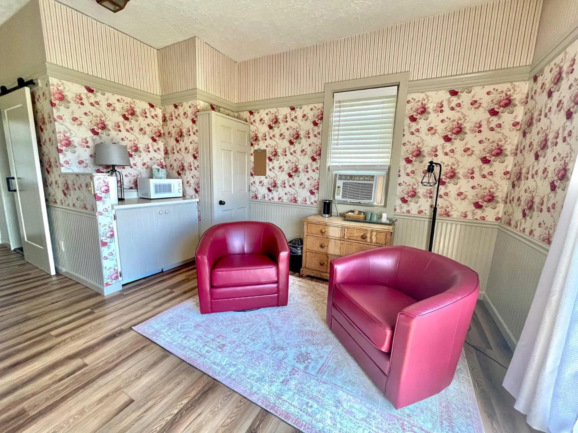 Seating area in The Wildflower Inn