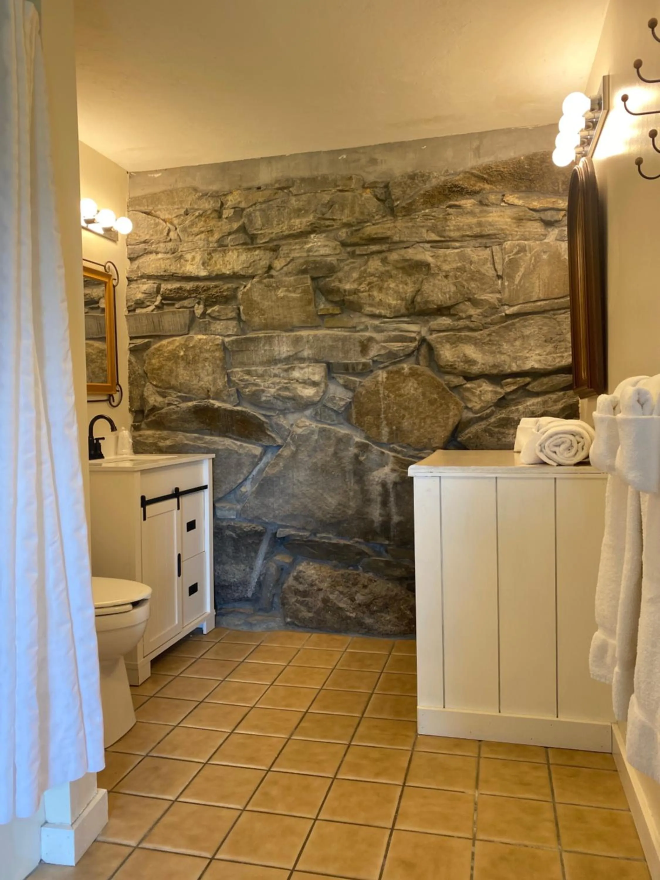 Bathroom in The Wildflower Inn