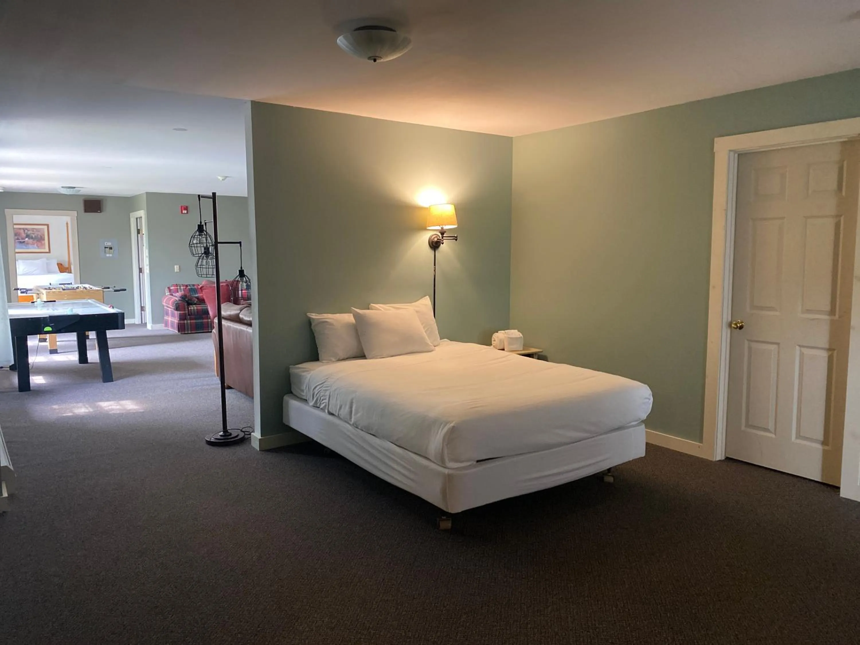 Bed in The Wildflower Inn