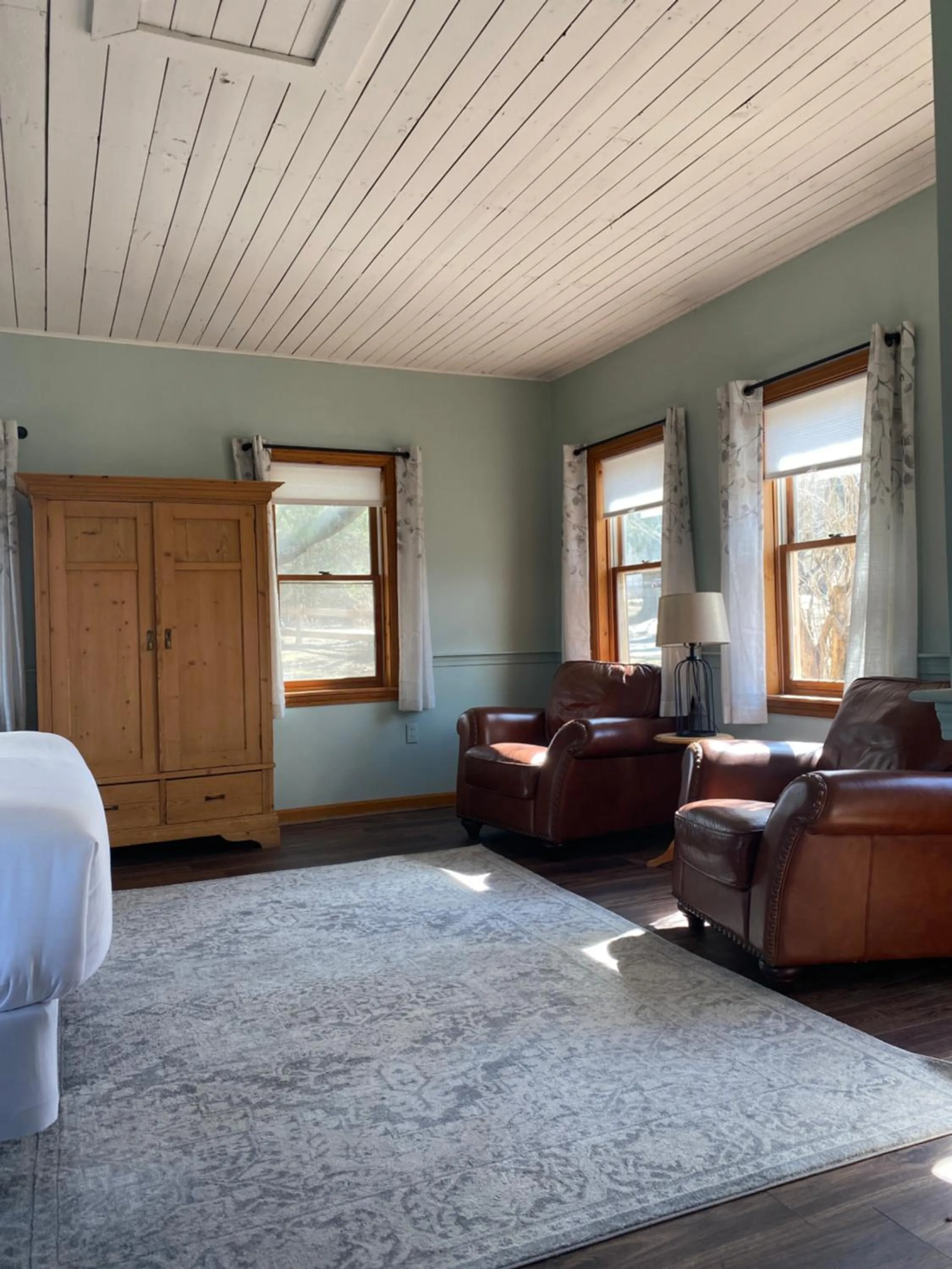 Seating area in The Wildflower Inn
