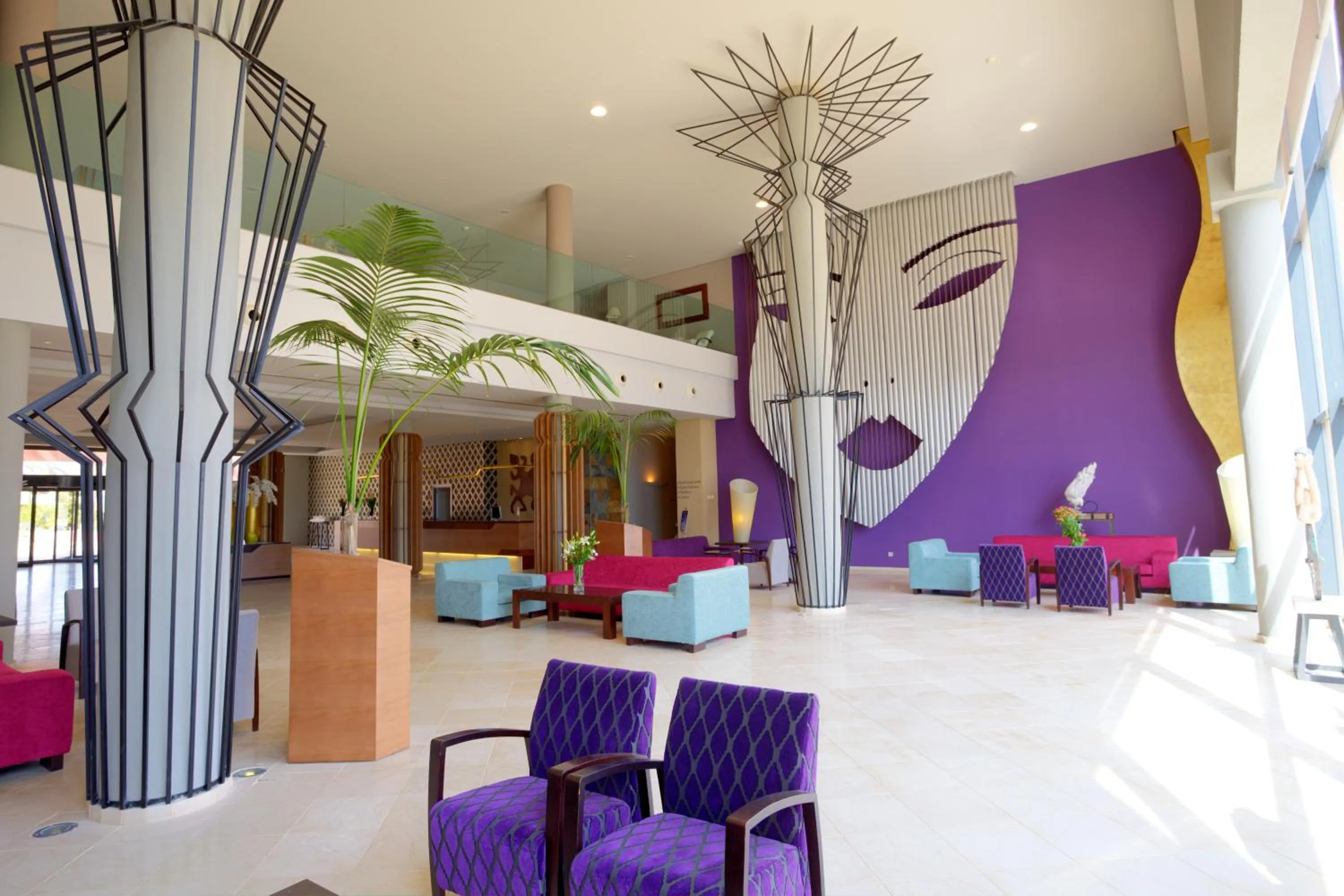 Lobby or reception in Hotel Valle del Este