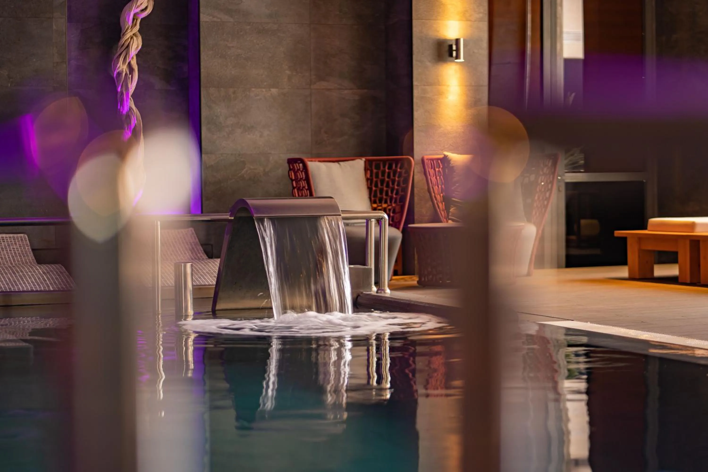 Hot Spring Bath in Hotel Valle del Este