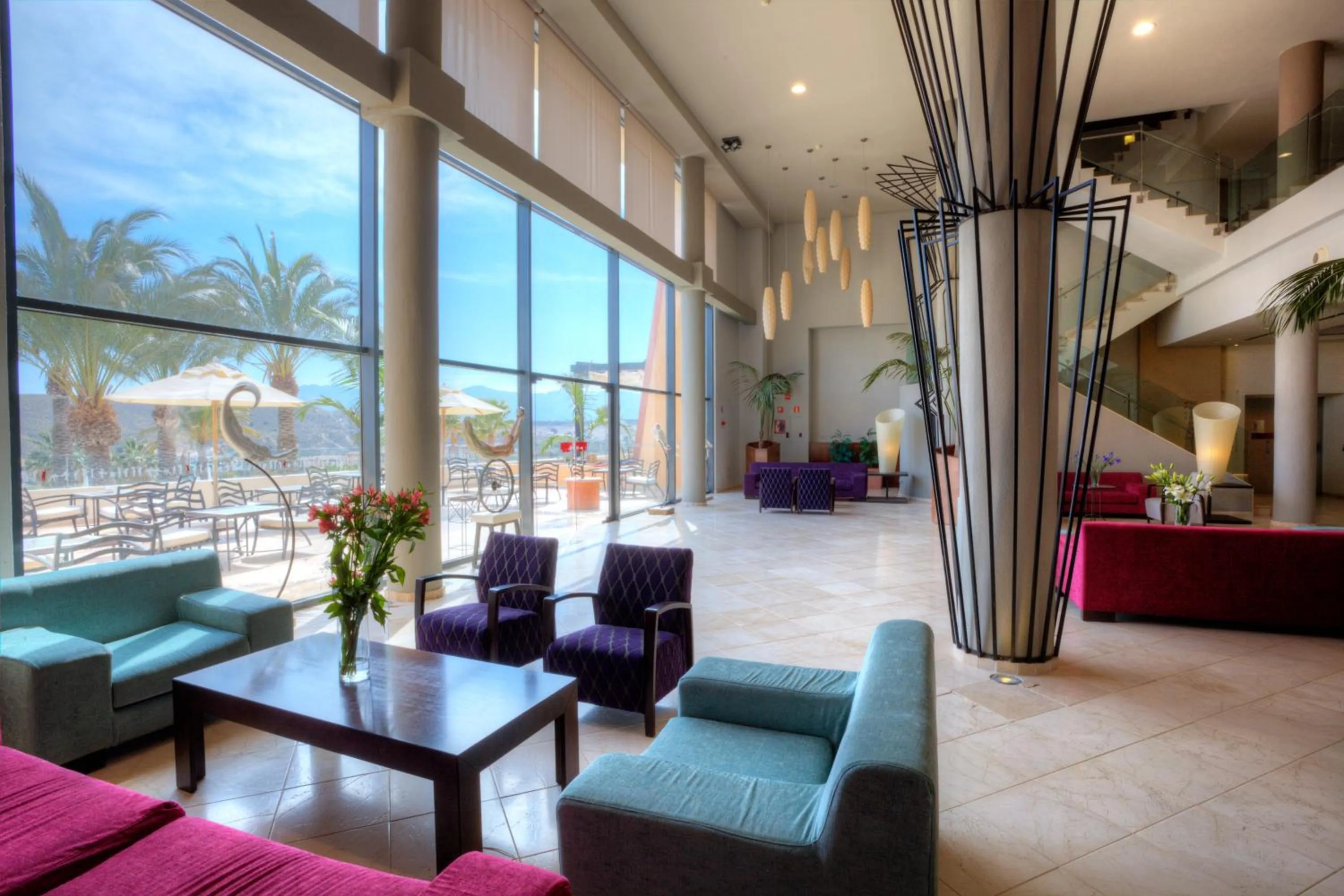 Lobby or reception in Hotel Valle del Este