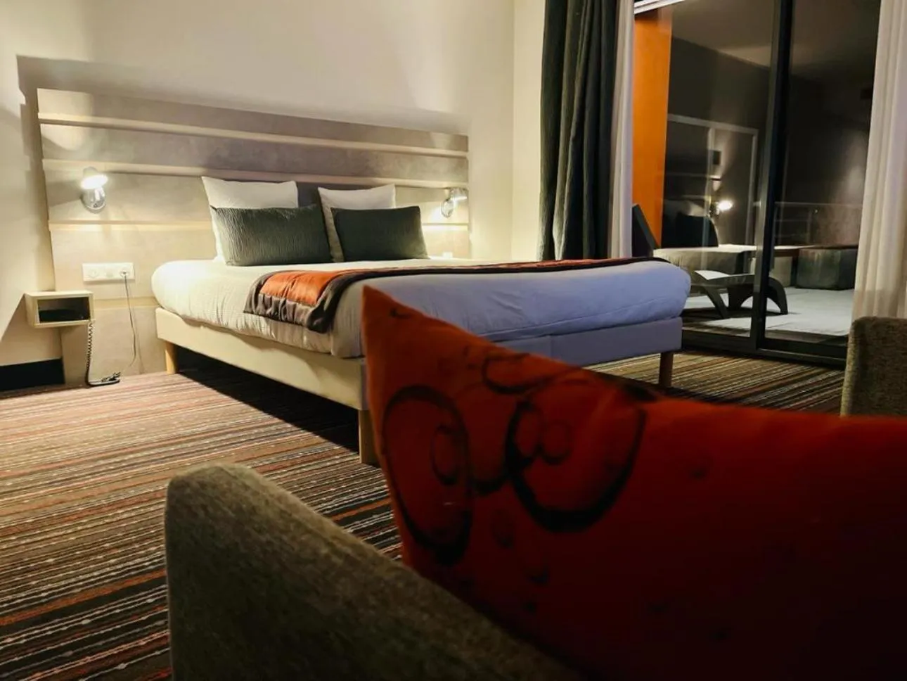 Bedroom in Au Coeur Des Bulles