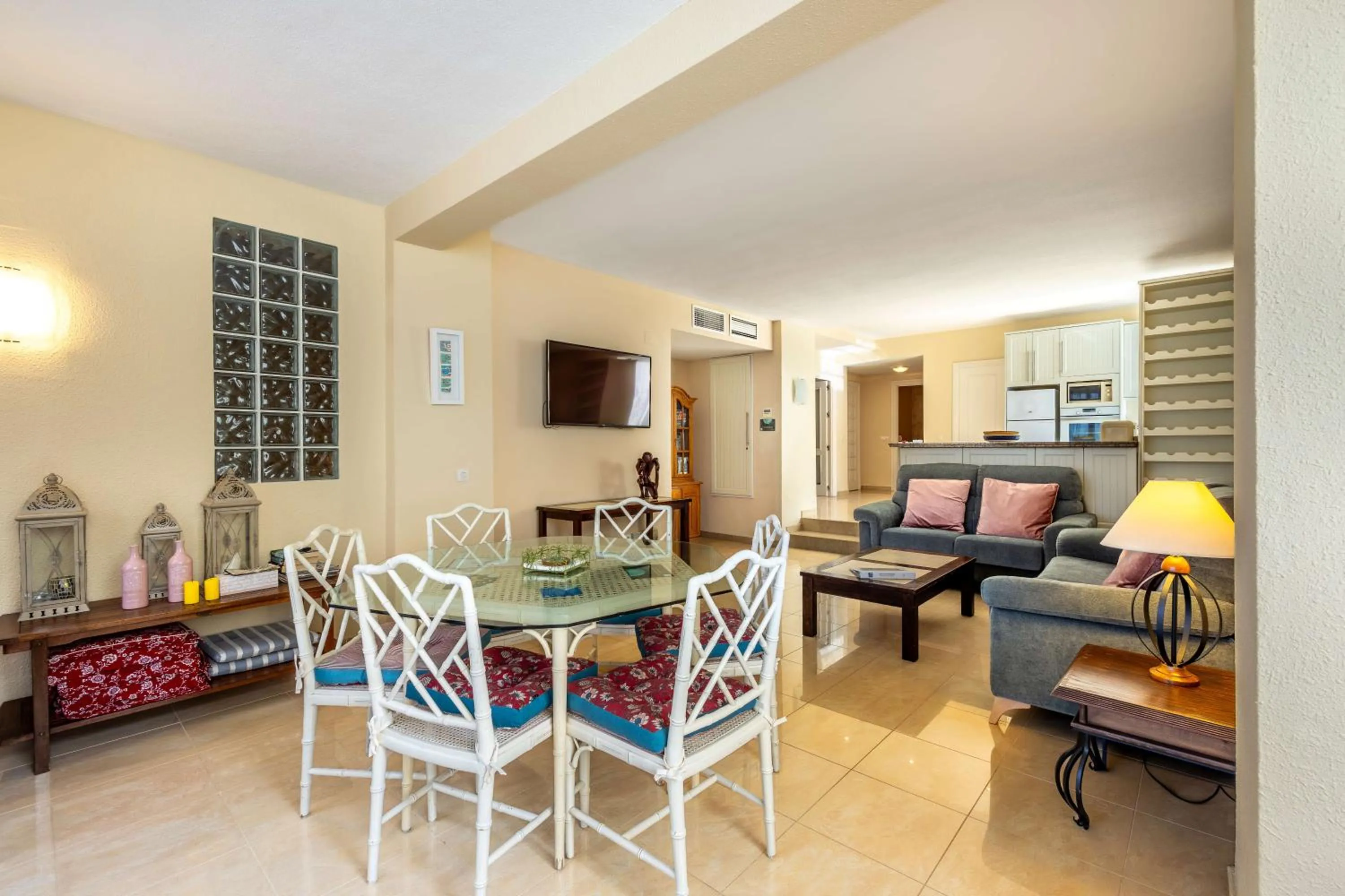 Living room in Jardines de las Golondrinas