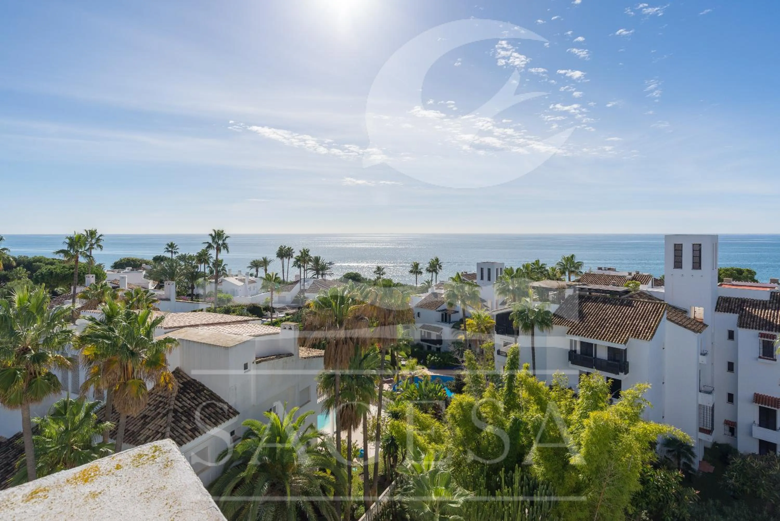 Bird's eye view in Jardines de las Golondrinas