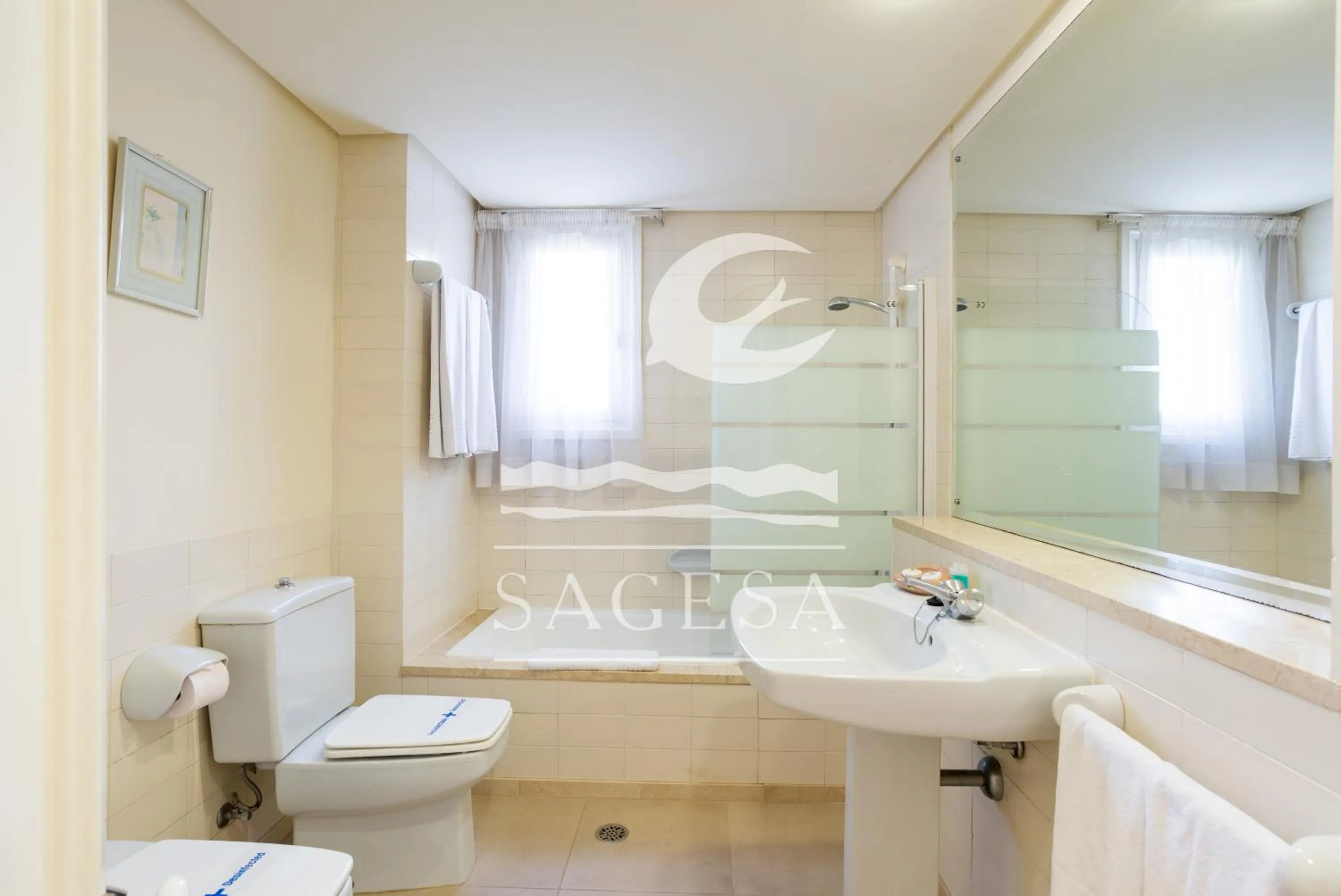 Bathroom in Jardines de las Golondrinas