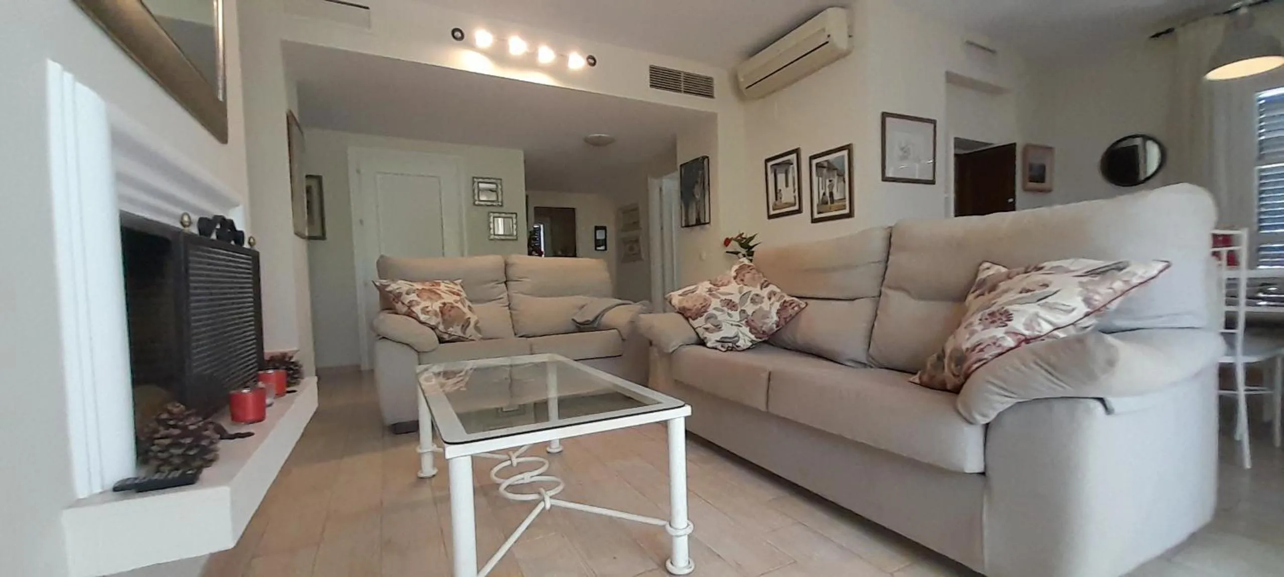 Living room in Jardines de las Golondrinas