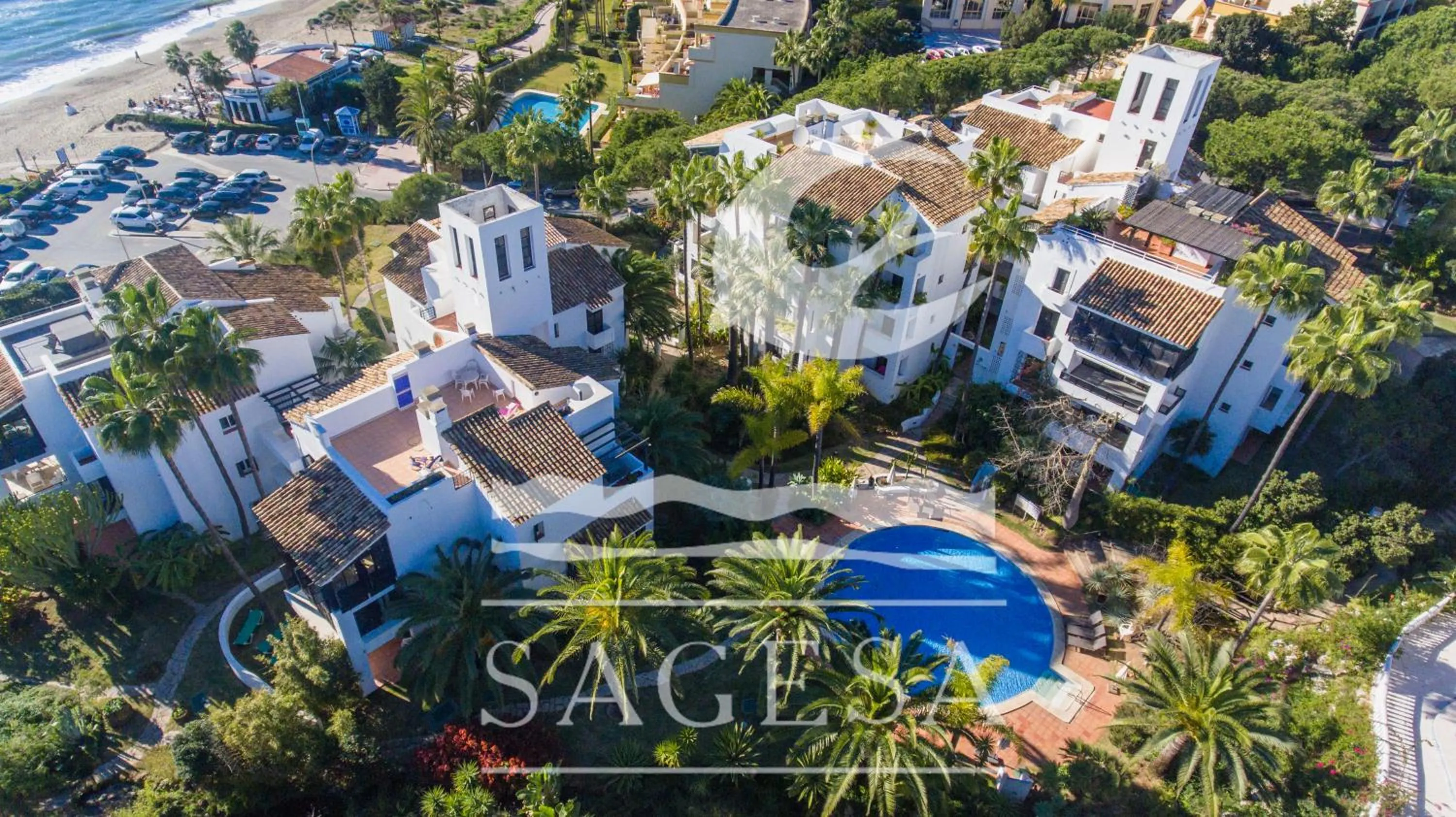 Bird's eye view in Jardines de las Golondrinas