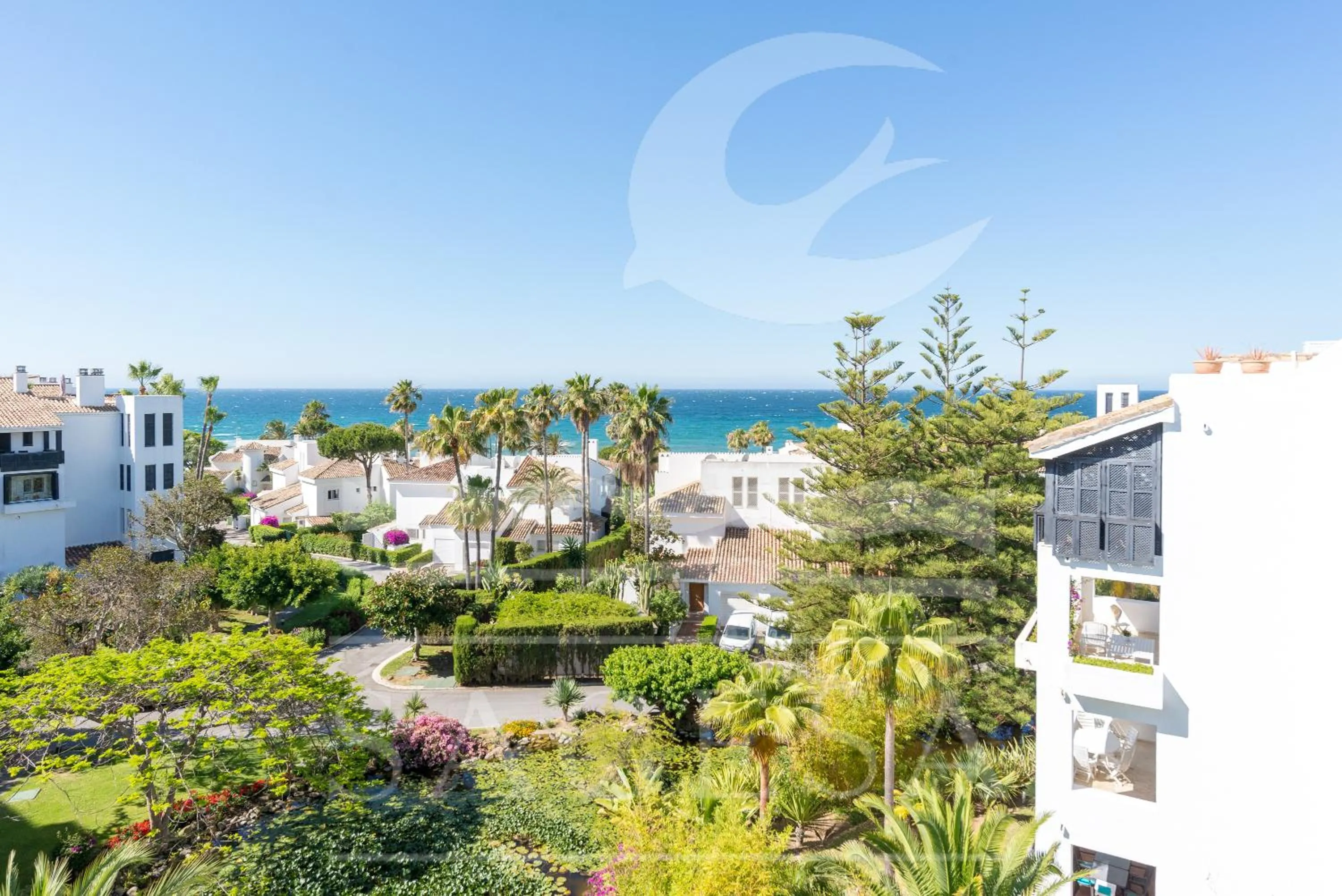 Sea view in Jardines de las Golondrinas