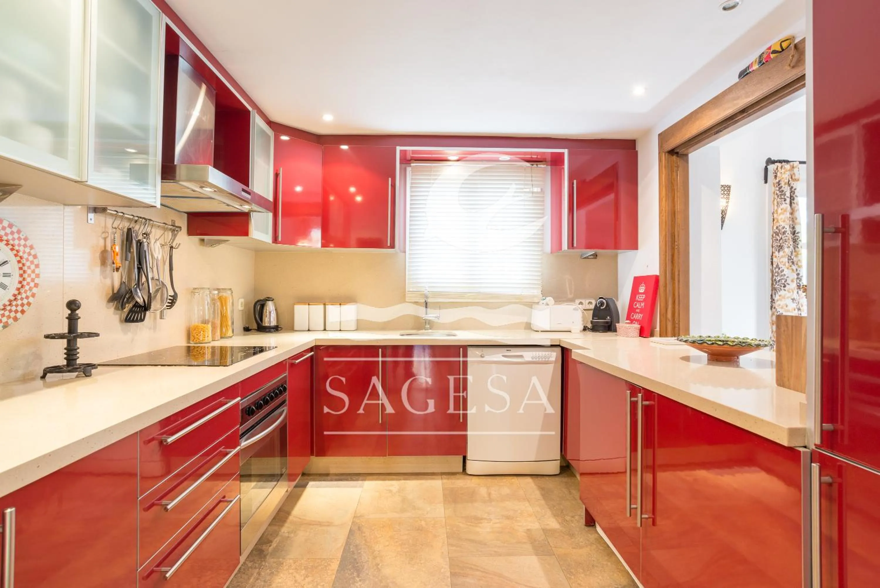 Kitchen or kitchenette in Jardines de las Golondrinas