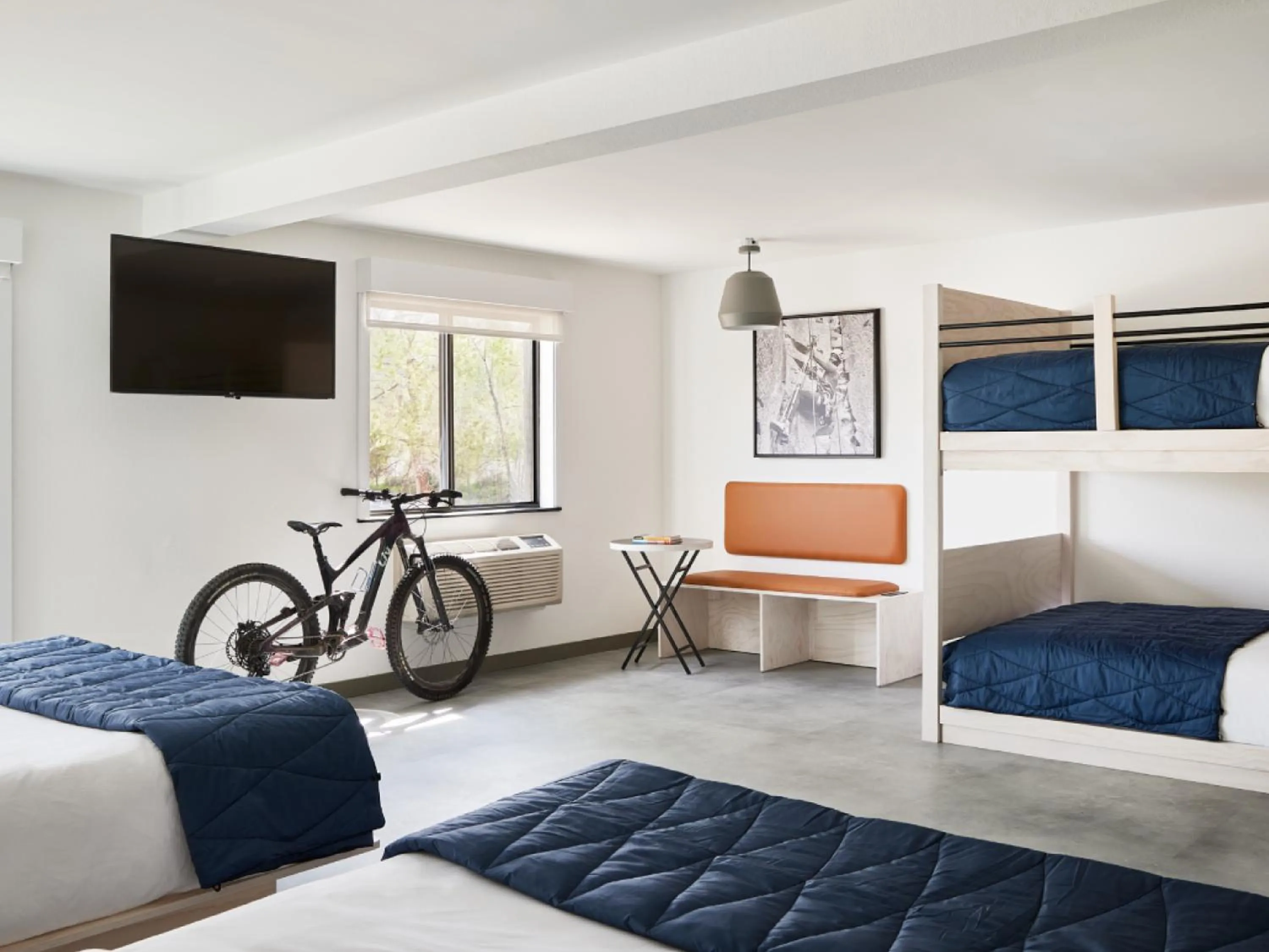 Bedroom, Bed in Field Station Moab