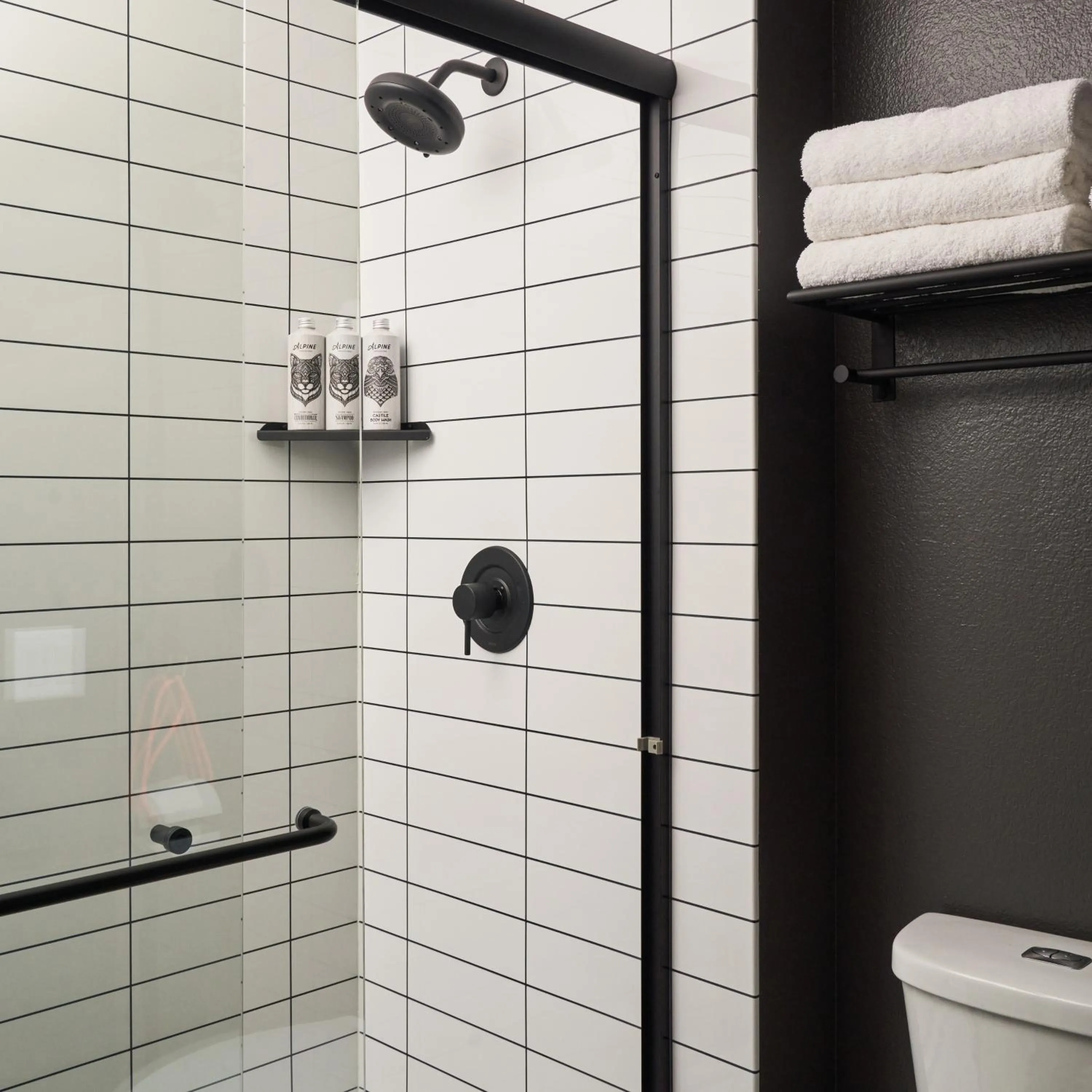 Shower in Slackline Moab, Outset Collection by Hilton