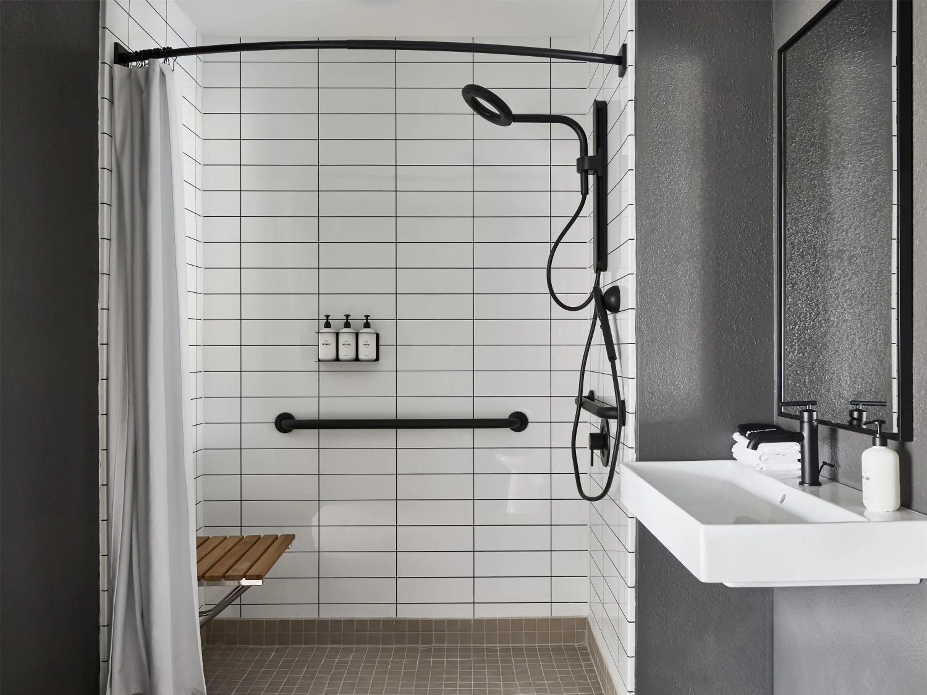 Bathroom in Slackline Moab, Outset Collection by Hilton