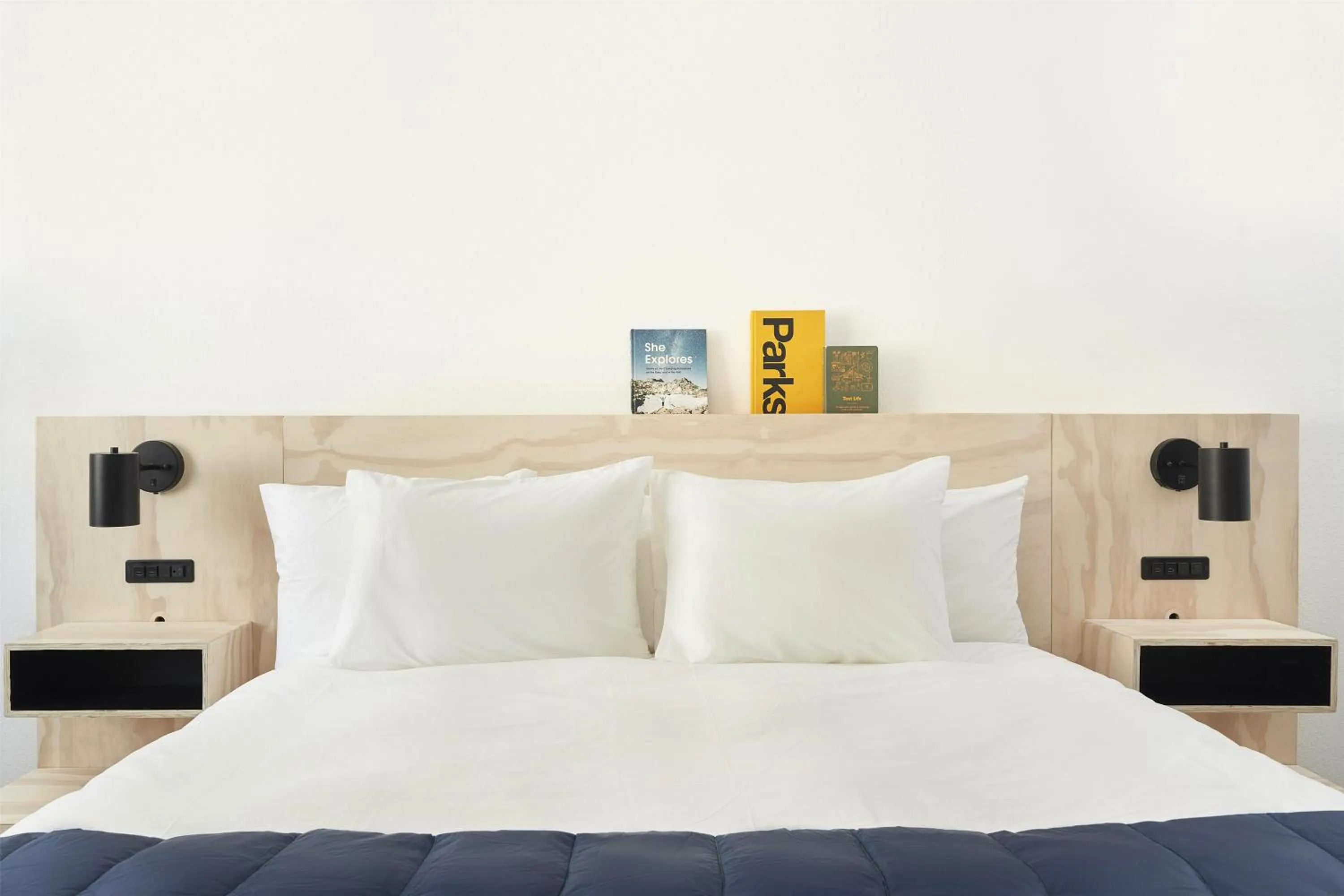 Bed in Slackline Moab, Outset Collection by Hilton