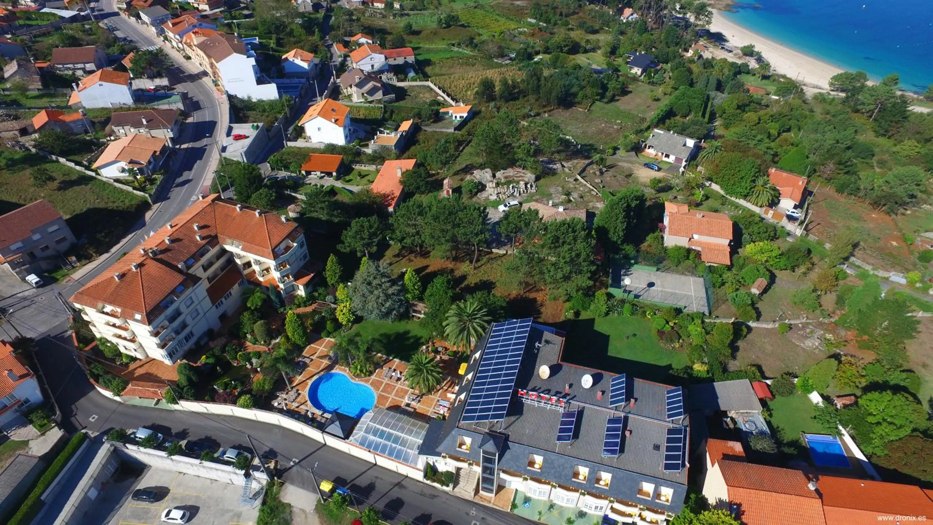 Bird's eye view in Hotel Spa Bosque mar