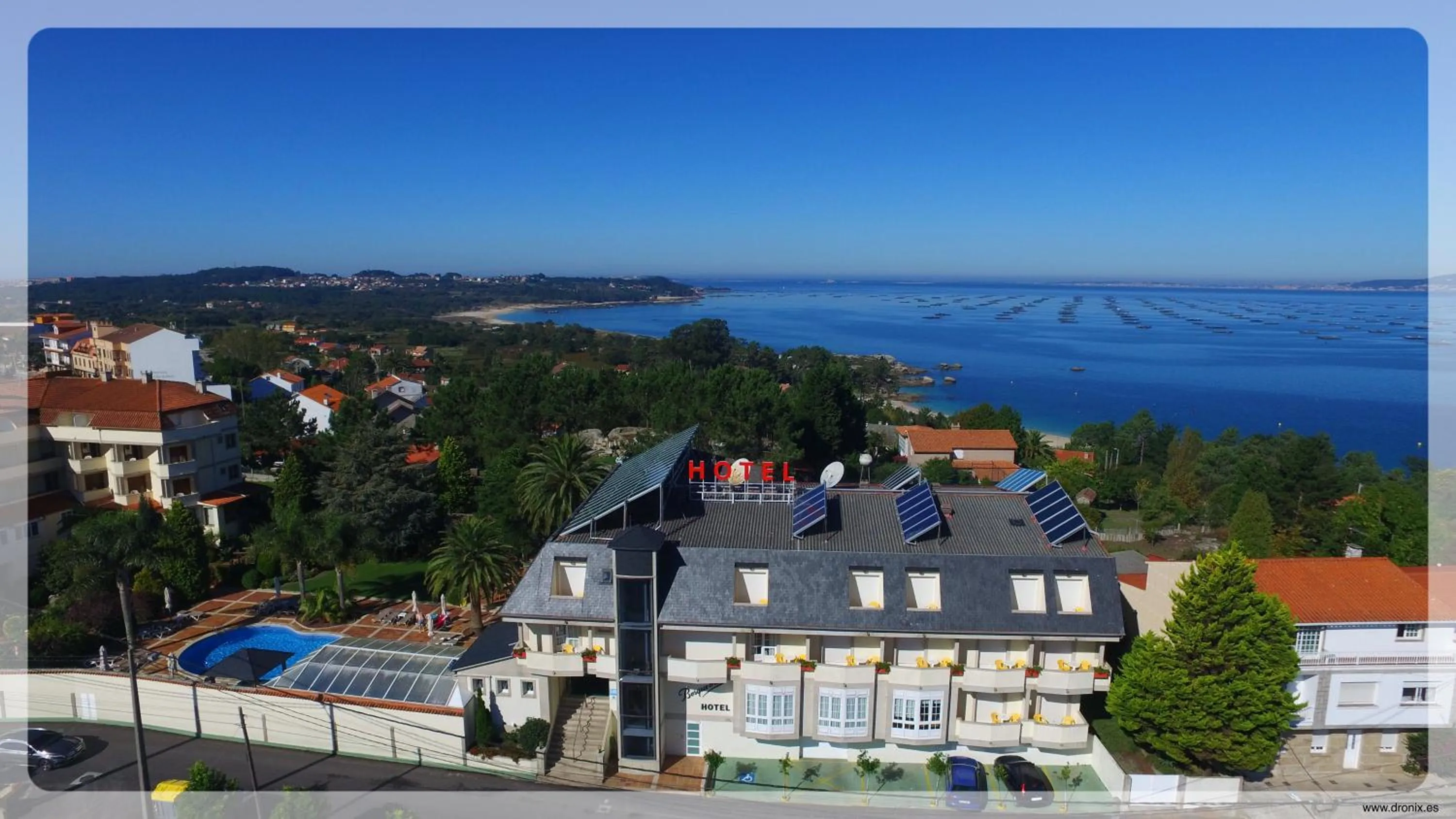 Bird's eye view in Hotel Spa Bosque mar