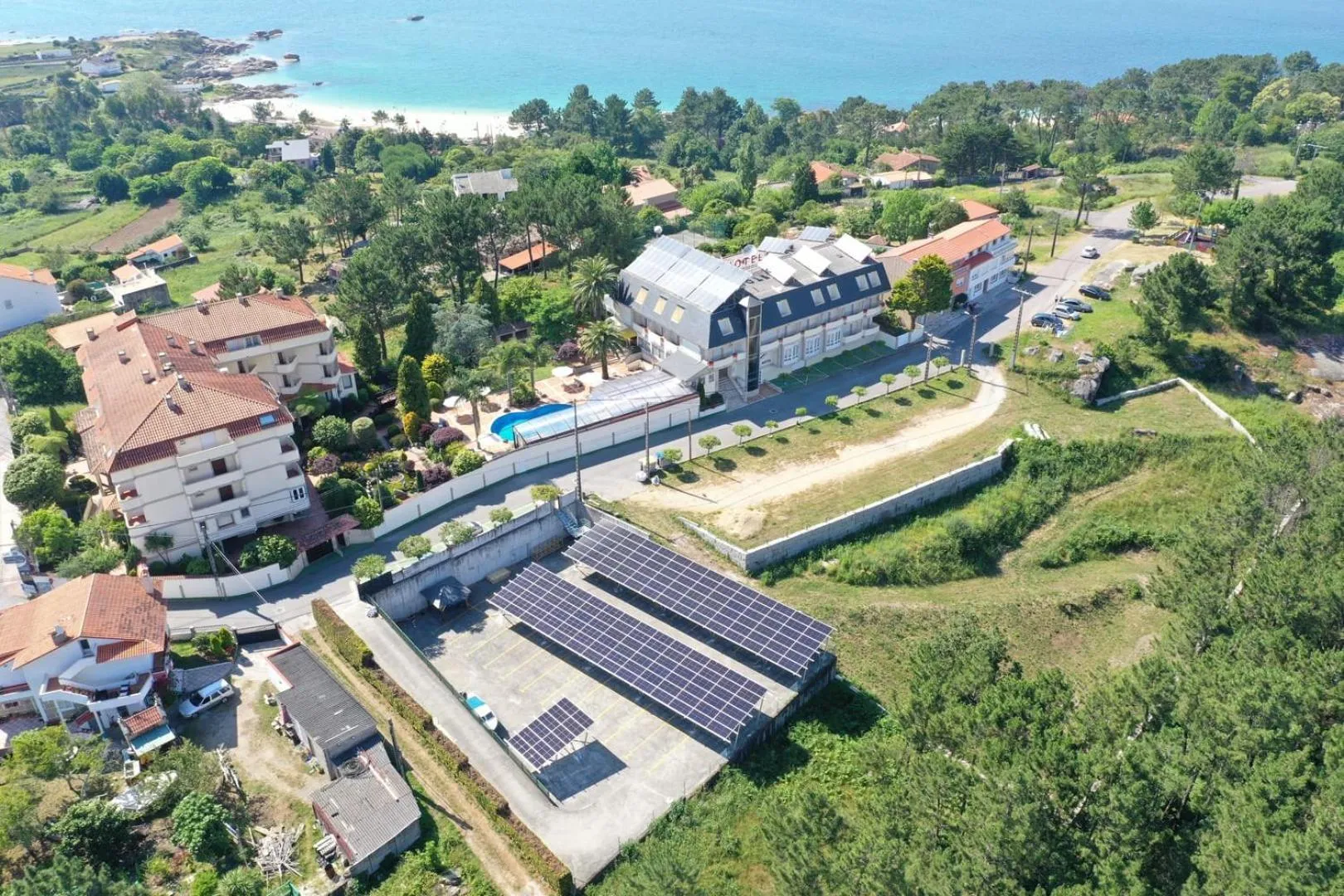 Location in Hotel Spa Bosque mar