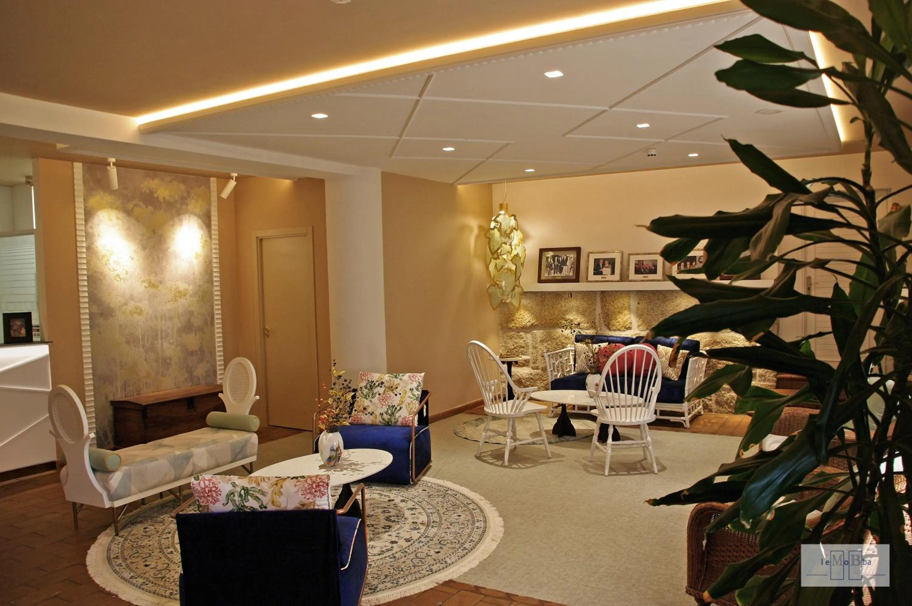 Living room in Hotel Spa Bosque mar