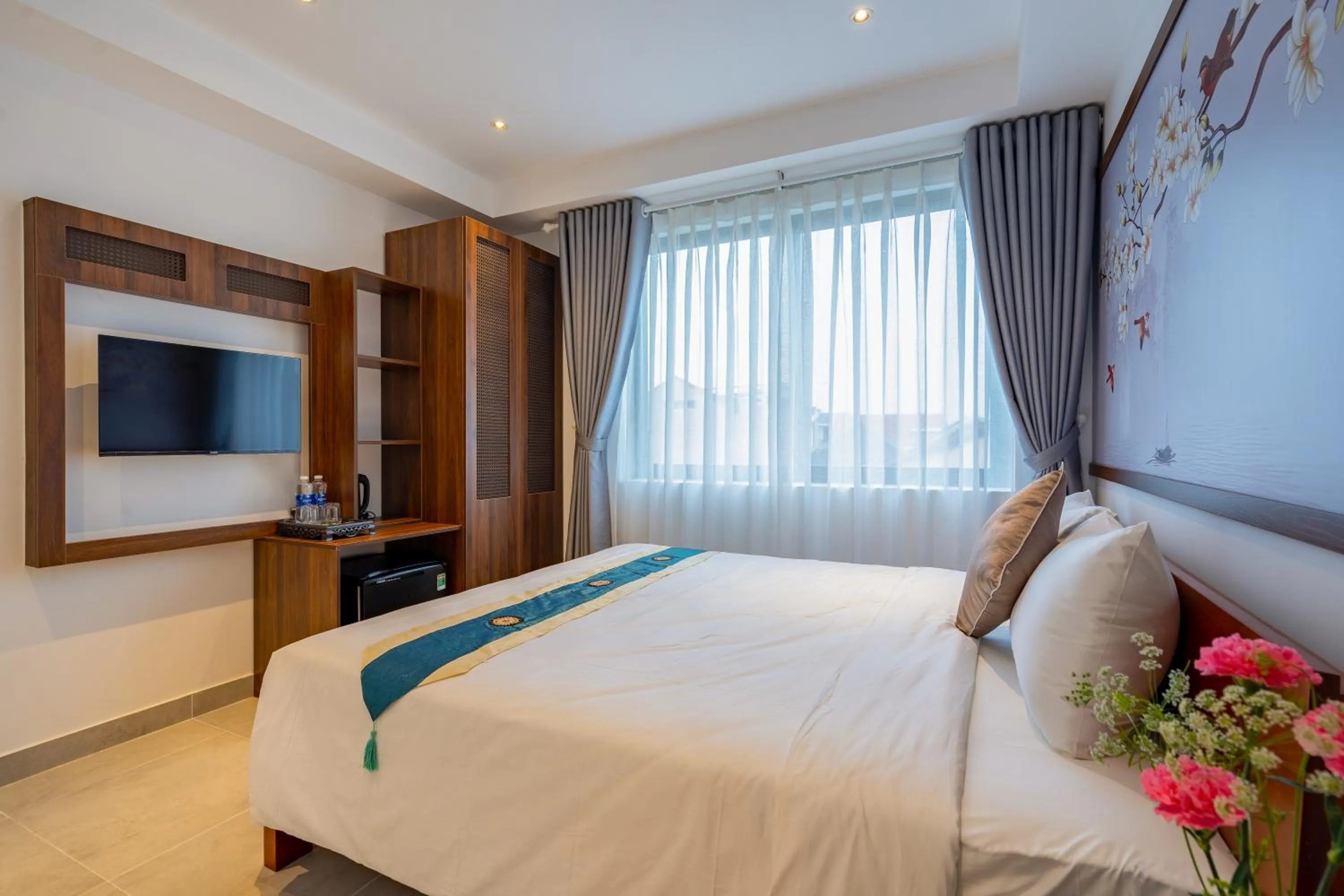 TV and multimedia, Bed in The Present River Villa Hoi An