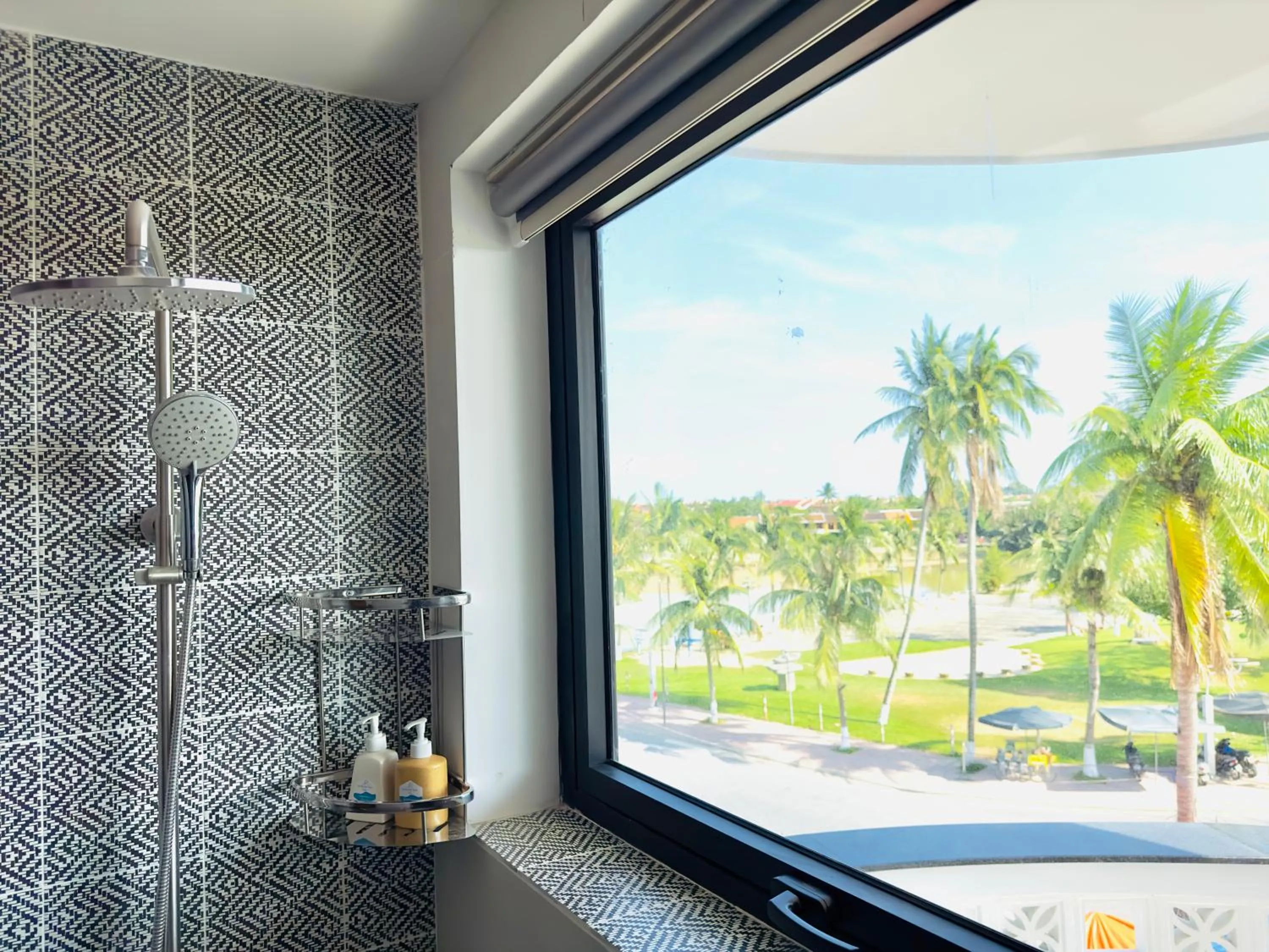 Bathroom in The Present River Villa Hoi An
