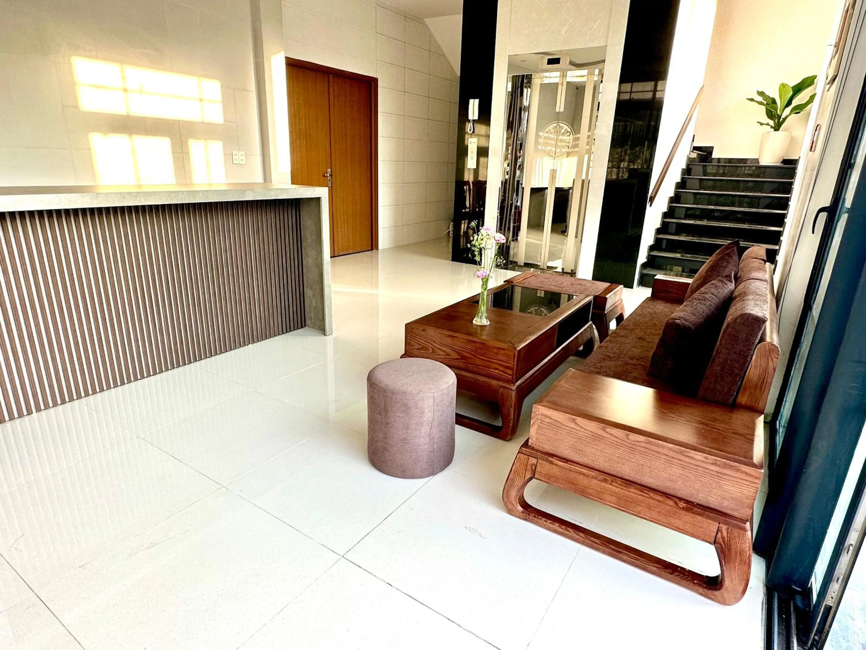 Lobby or reception in The Present River Villa Hoi An