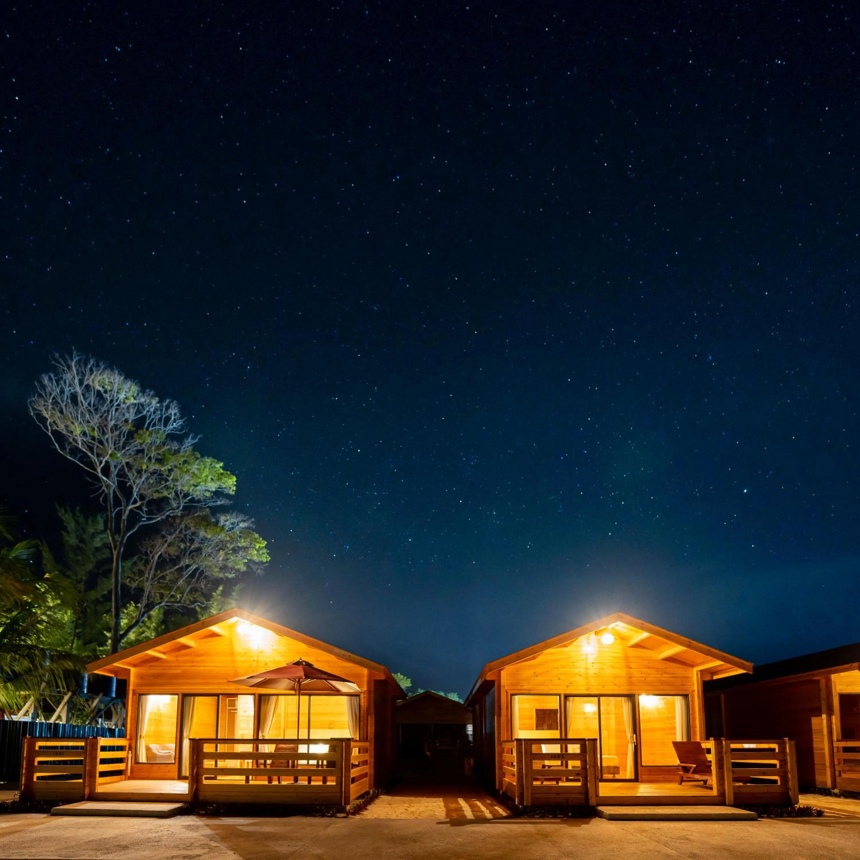 Property building in JSK Mantanani Island Resorts