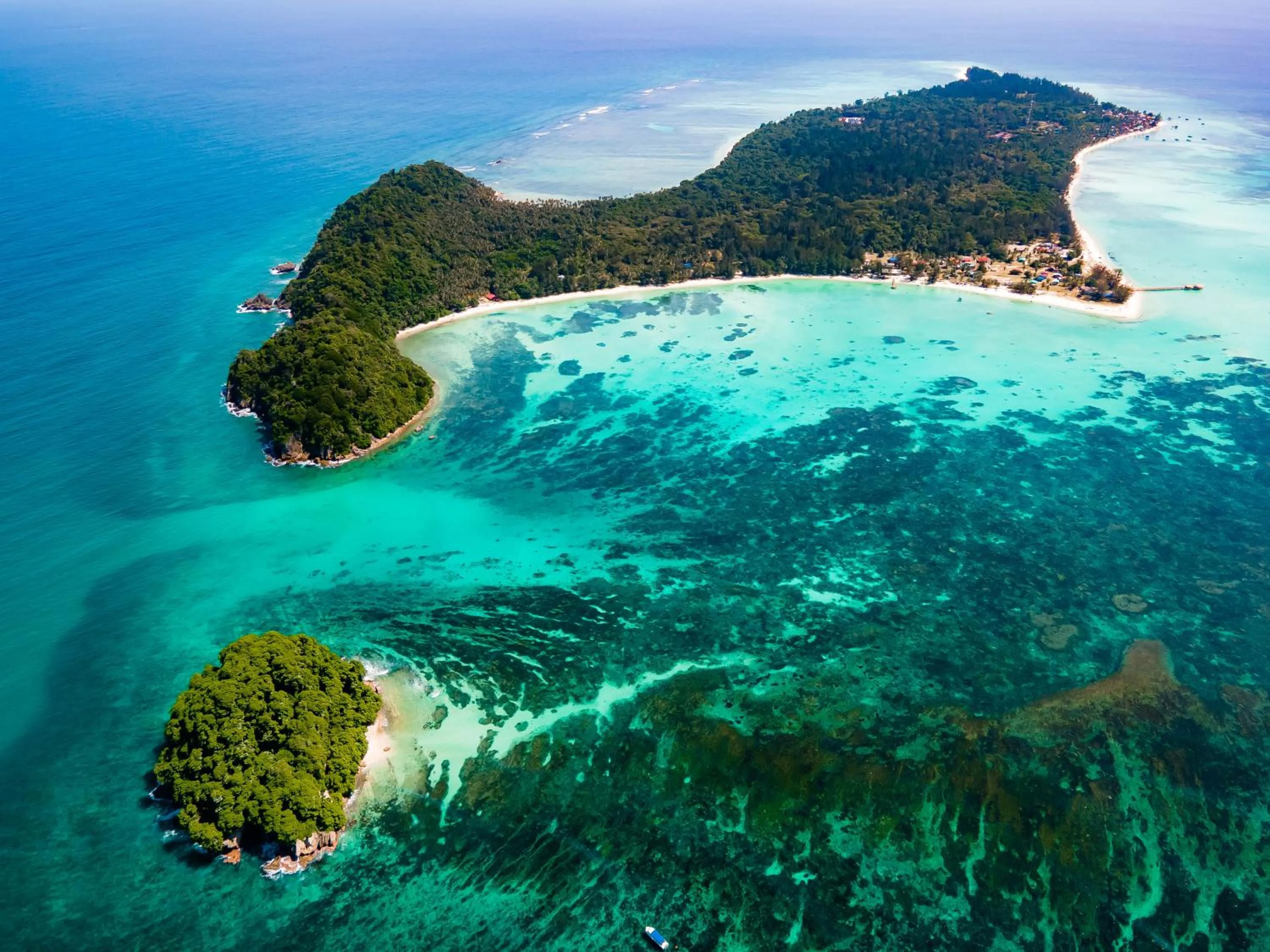 Nearby landmark in JSK Mantanani Island Resorts