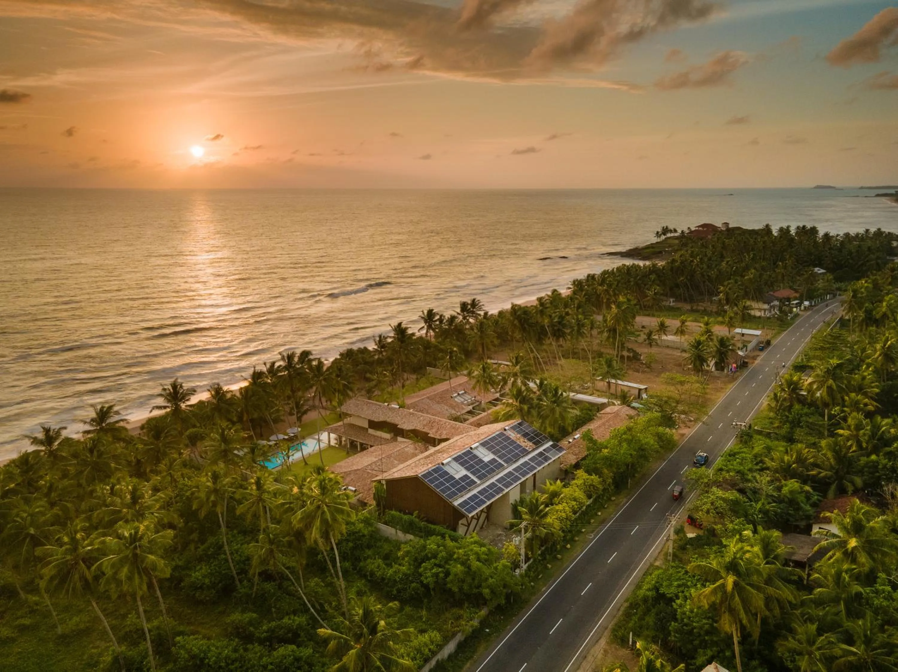 Property building in Villa Thamburu, Bentota