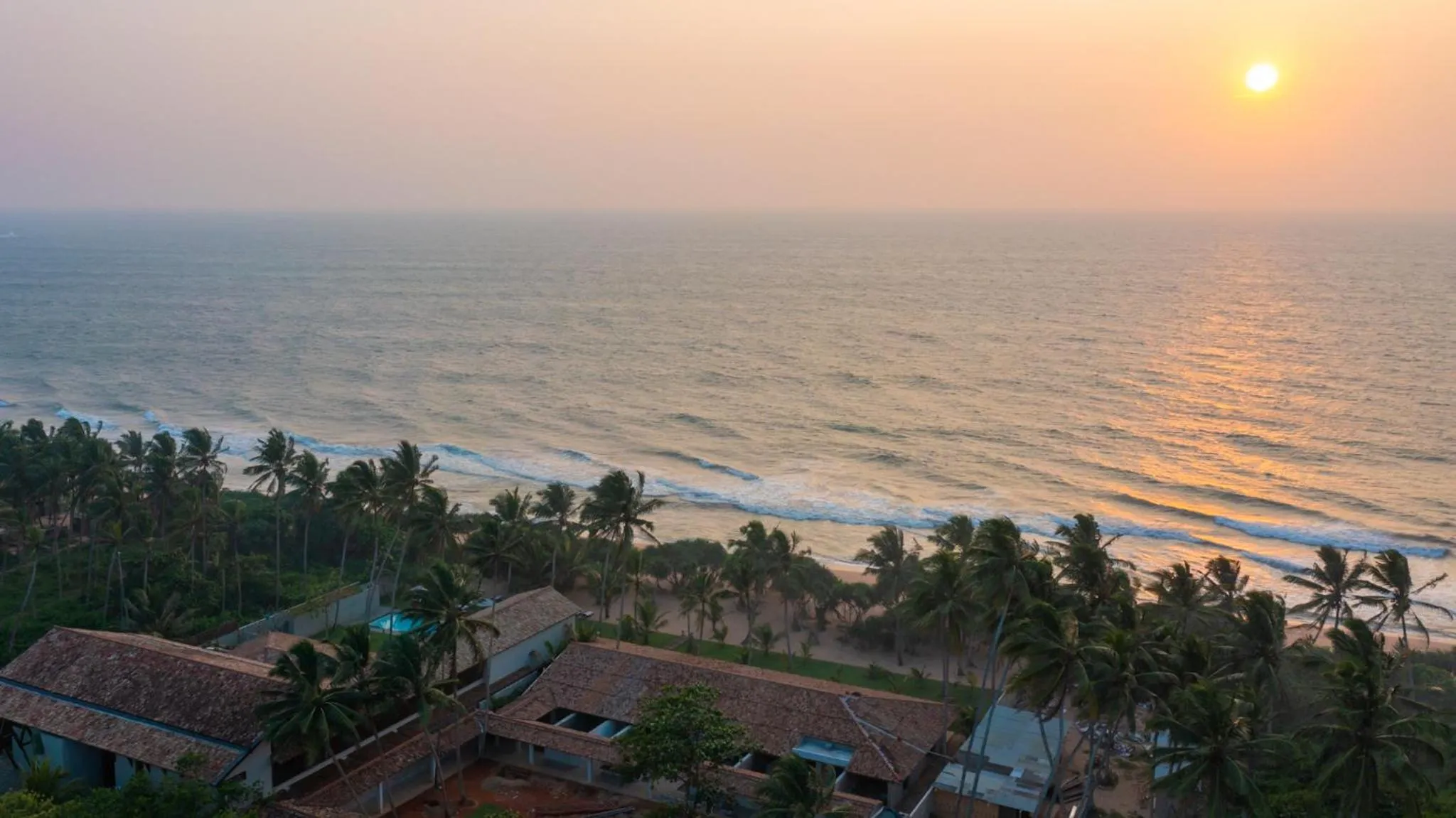 Natural landscape in Villa Thamburu, Bentota
