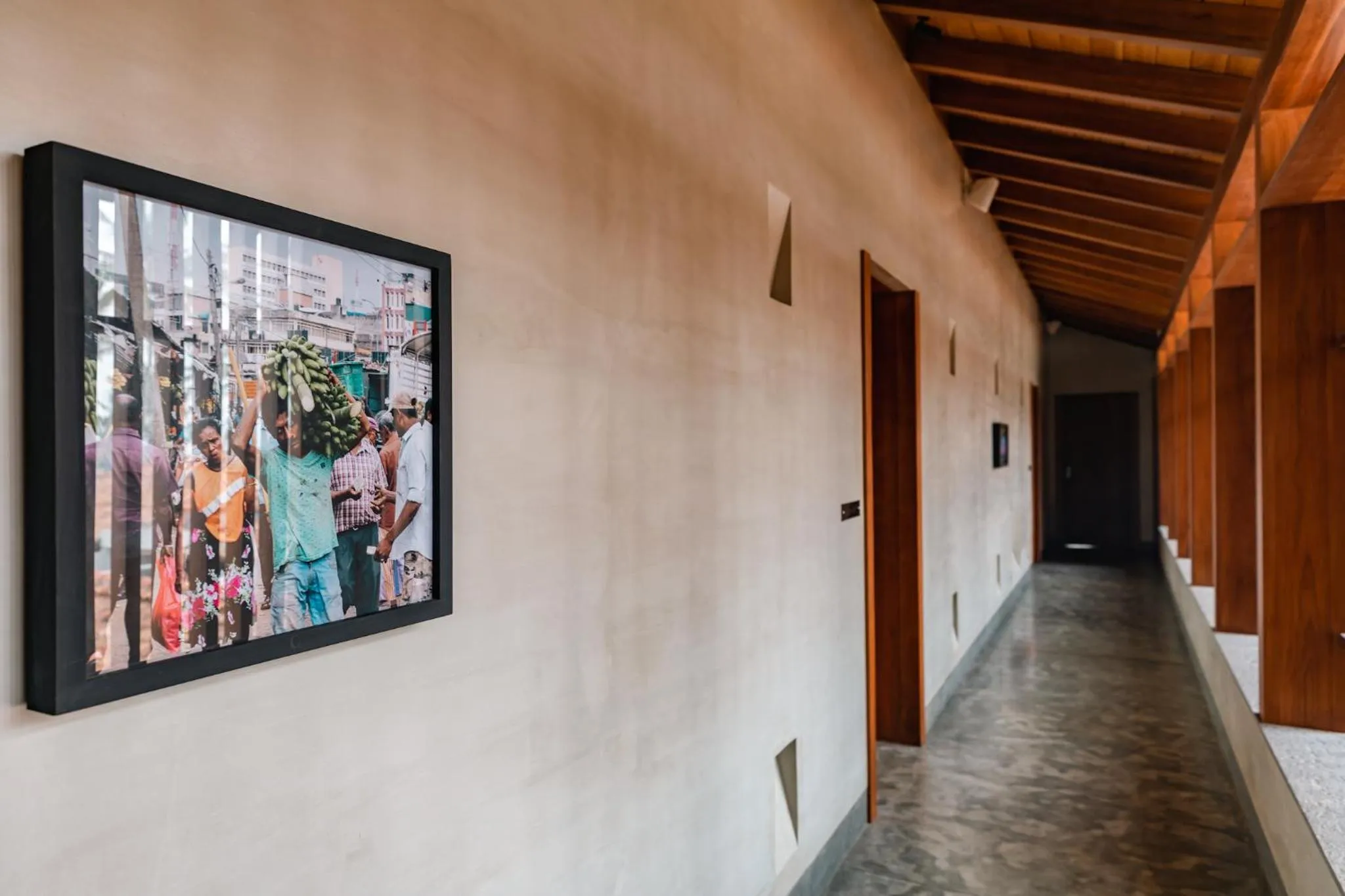 Decorative detail in Villa Thamburu, Bentota