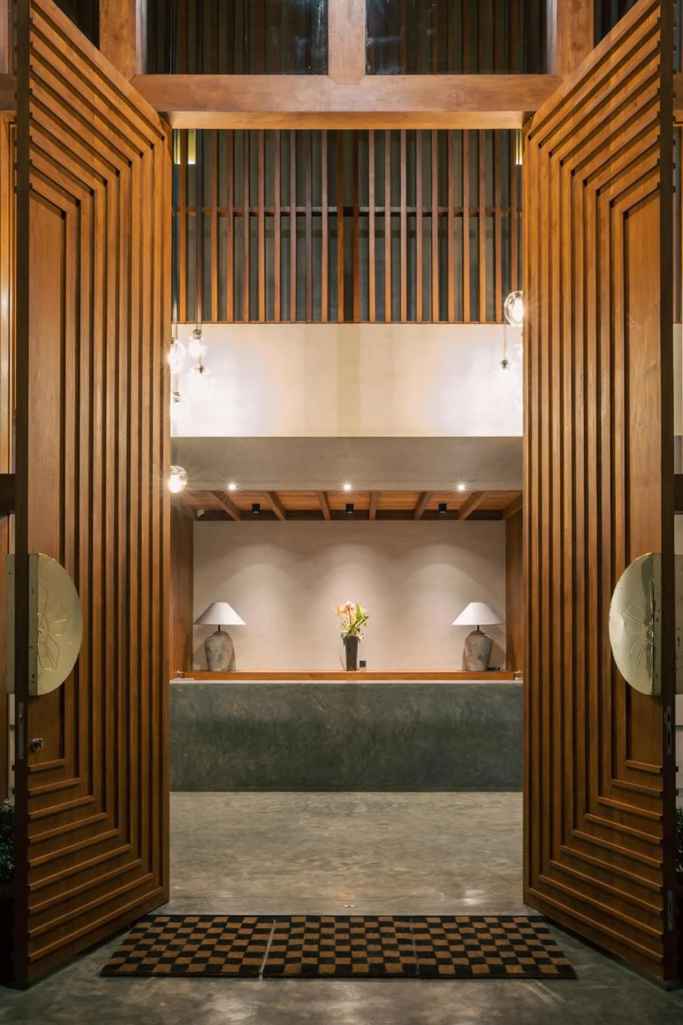 Facade/entrance in Villa Thamburu, Bentota